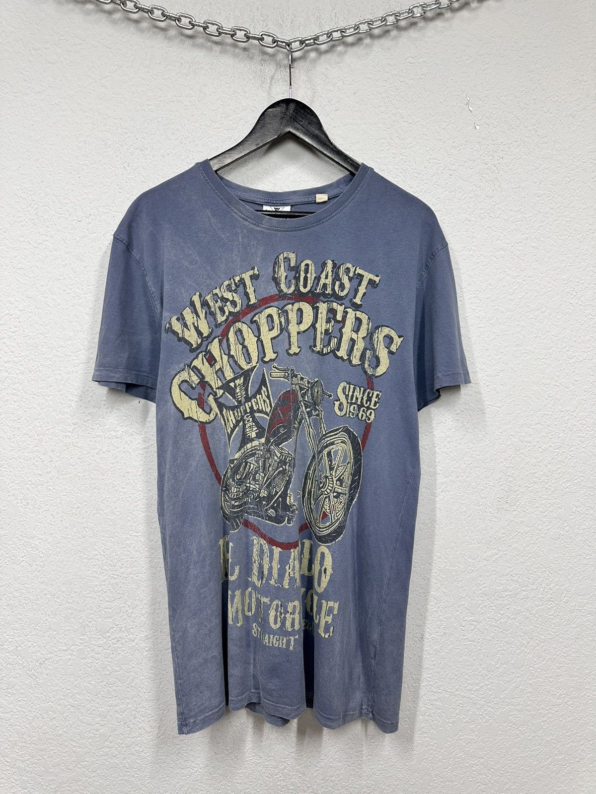 West Coast Choppers Vintage West Choppers T-Shirt Harley Davidson Y2k Rare Faded Size US M / EU 48-50 / 2 - 1 Thumbnail