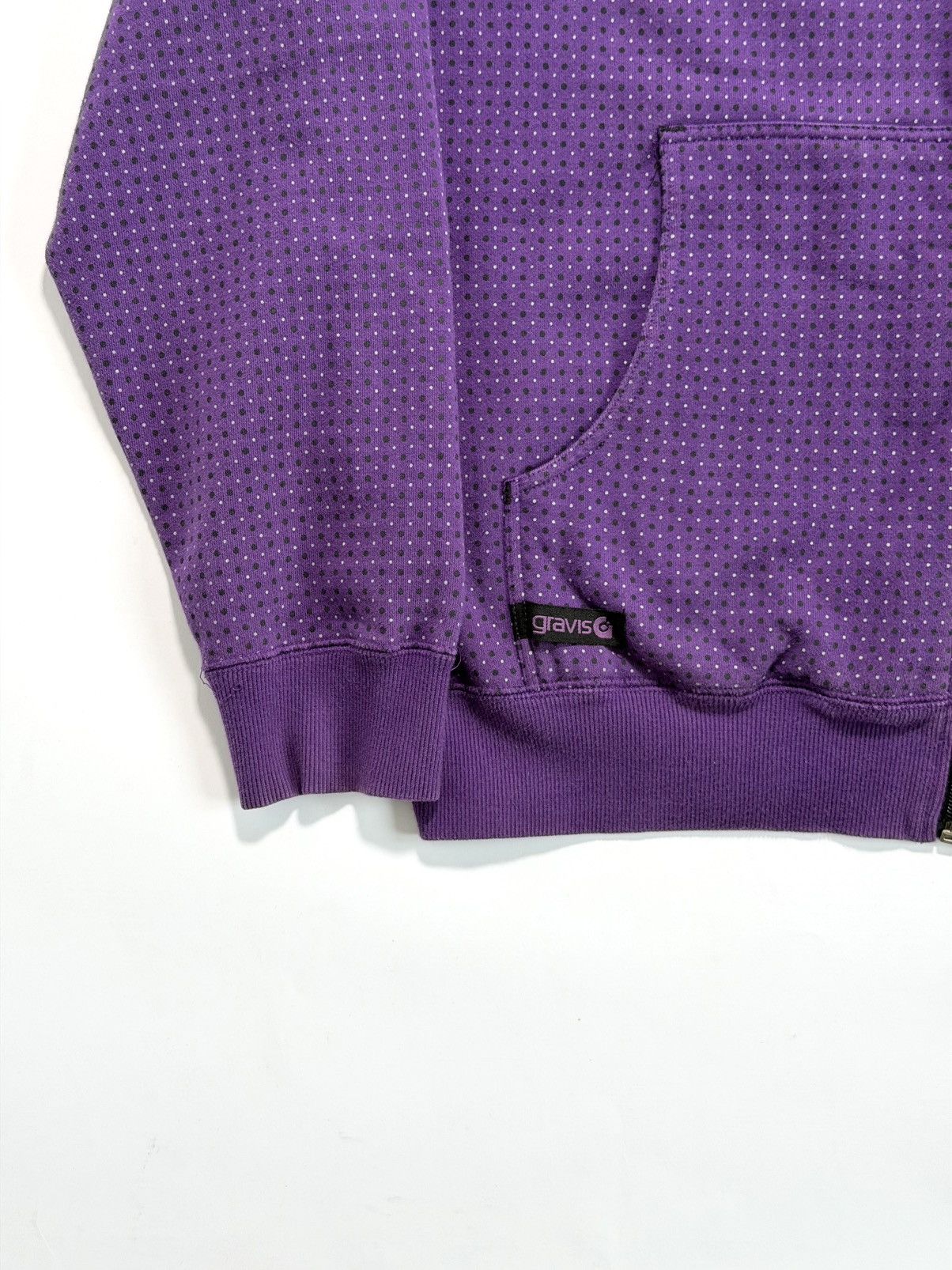 Gravis 🌀Gravis Dotted Zip Up Hoodie Size US L / EU 52-54 / 3 - 2 Thumbnail