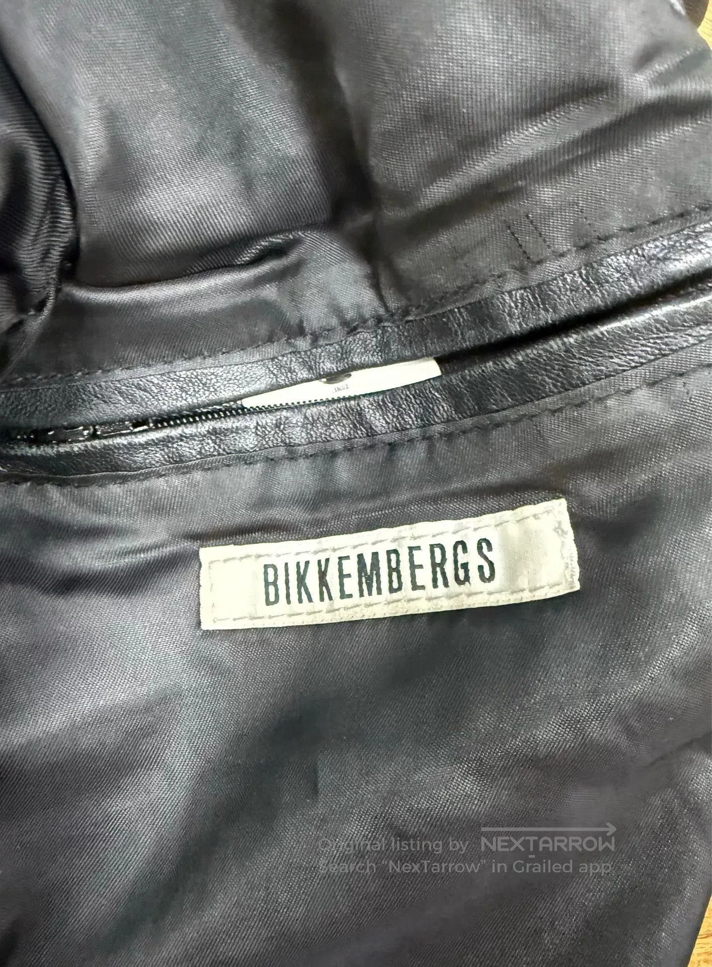 Dirk Bikkembergs Black Bikkembergs Men's Leather Jacket. Size US M / EU 48-50 / 2 - 5 Thumbnail