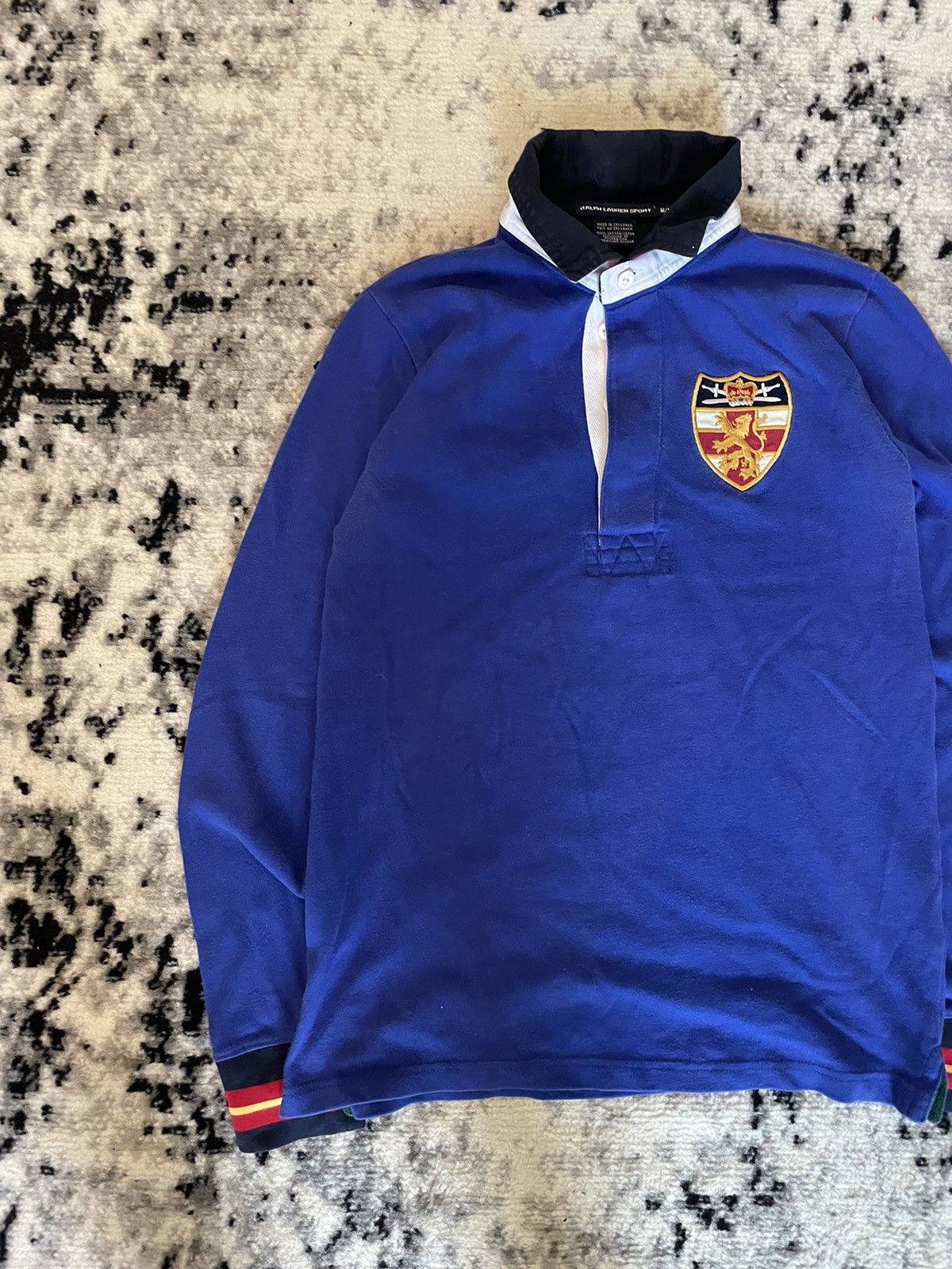 Polo Ralph Lauren × Vintage VINTAGE Y2K POLO RALPH LAUREN RUGBY 90's Size US M / EU 48-50 / 2 - 3 Thumbnail