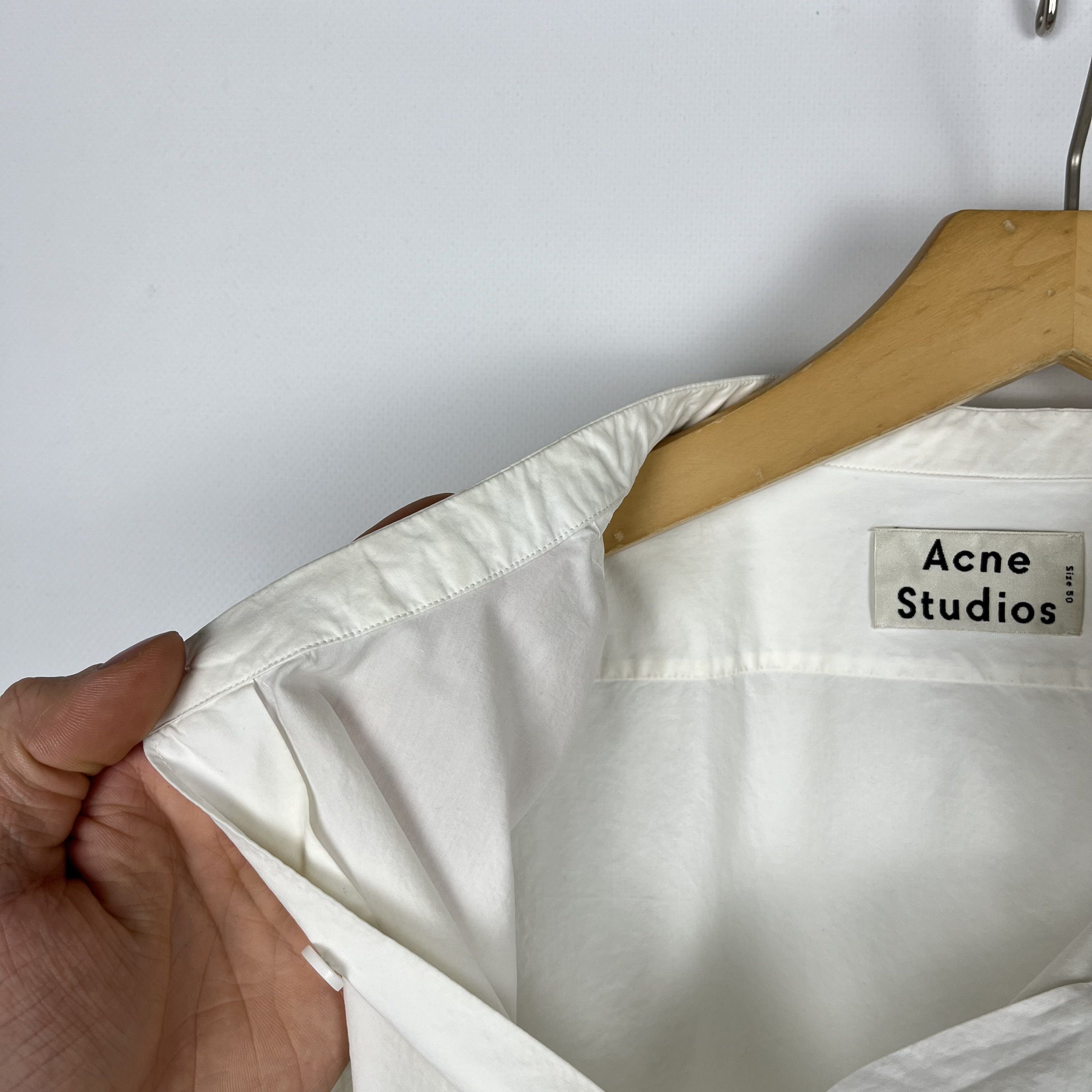 Acne Studios Acne Studios PINE LTCO Short Sleeve Button Up Shirt PSS17 Size US M / EU 48-50 / 2 - 22 Thumbnail