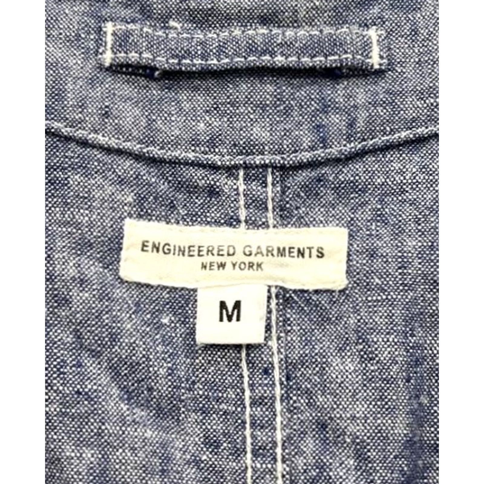 Engineered Garments ENGINEERED GARMENTS Vest MEN Indigo Linen SIZE M Size US M / EU 48-50 / 2 - 4 Thumbnail