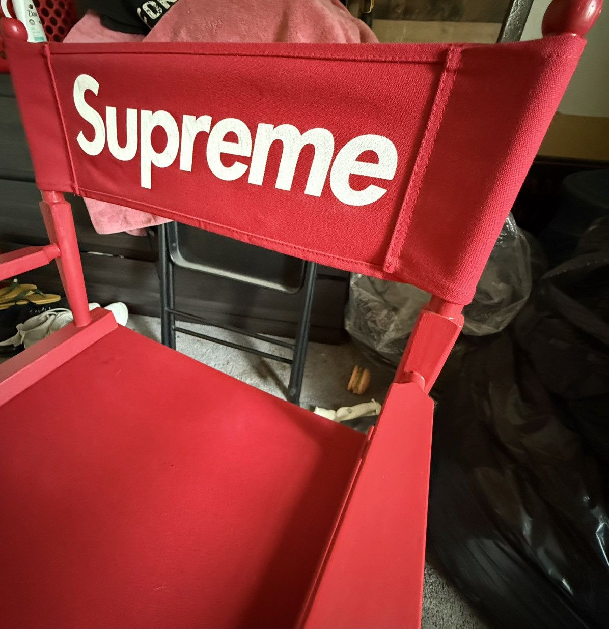 Supreme Supreme red directors chair Size ONE SIZE - 2 Thumbnail