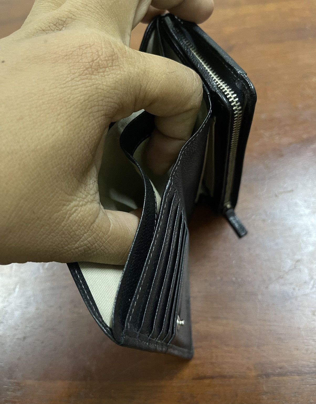 Genuine Leather × IDEA × Margaret Howell Margaret Howell x IDEA Leather Wallet Size ONE SIZE - 16 Thumbnail