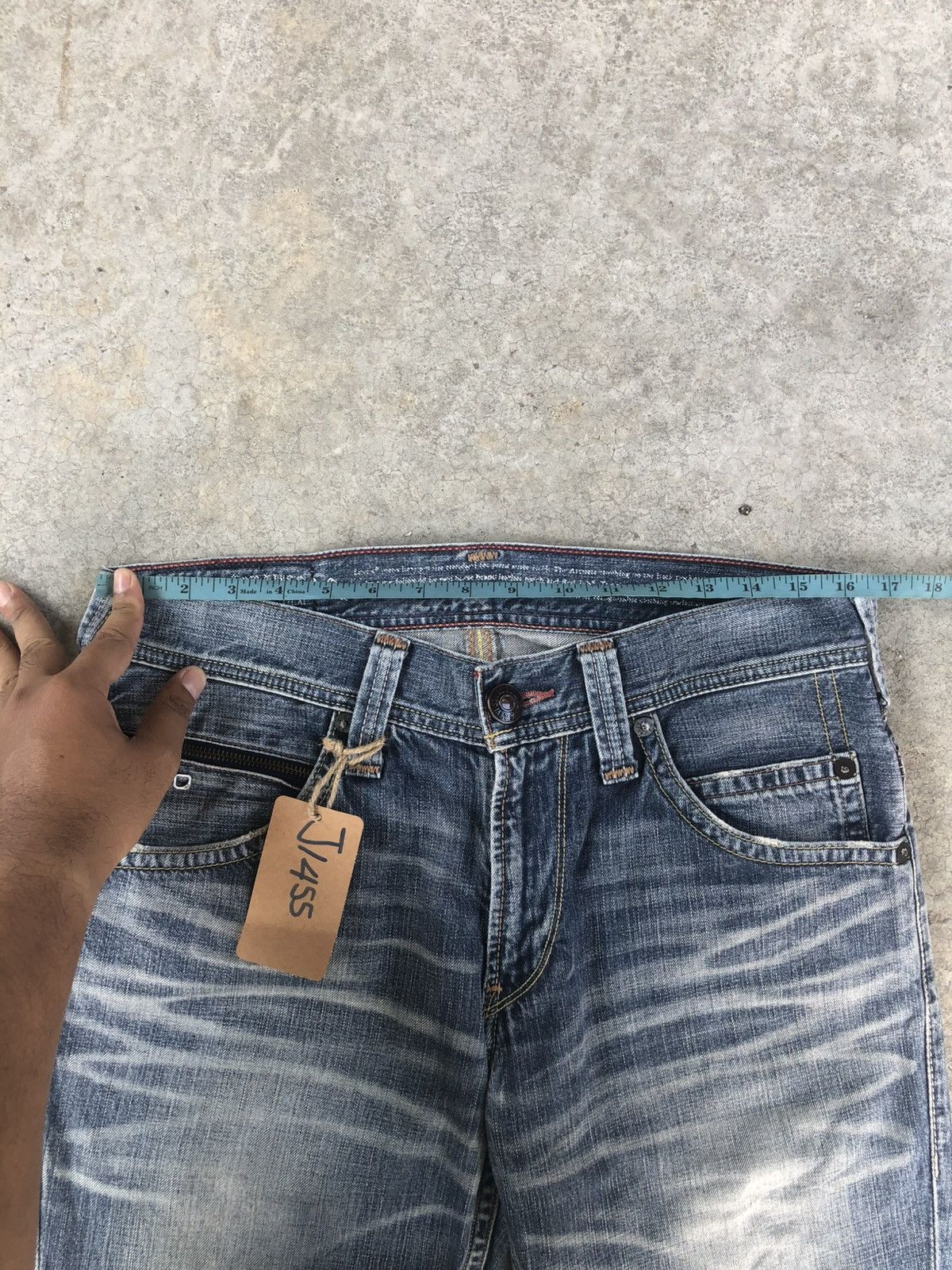 If Six Was Nine Y2k Levis Flared Jeans Bootcut 507 Distressed Jeans Size US 32 / EU 48 - 23 Thumbnail