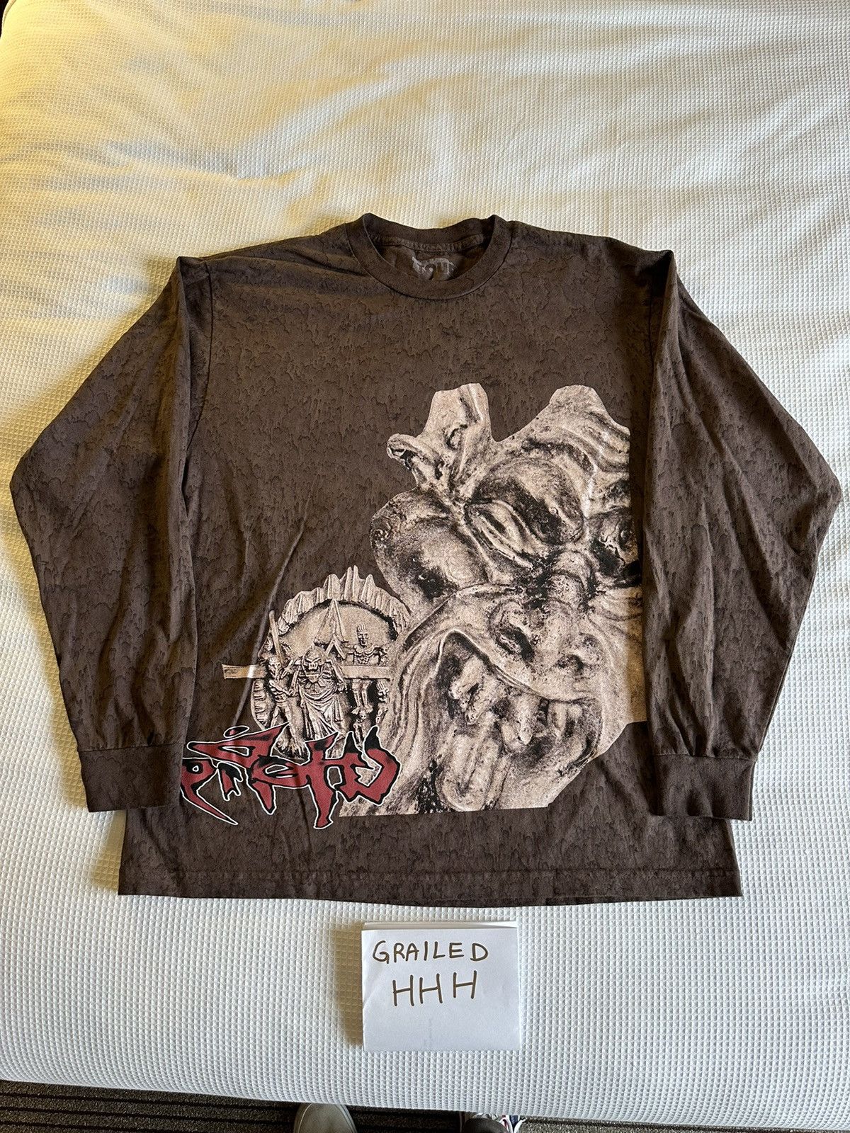 Travis Scott UTOPIA TOUR L/S TEE TRAVIS SCOTT Size US L / EU 52-54 / 3 - 2 Thumbnail