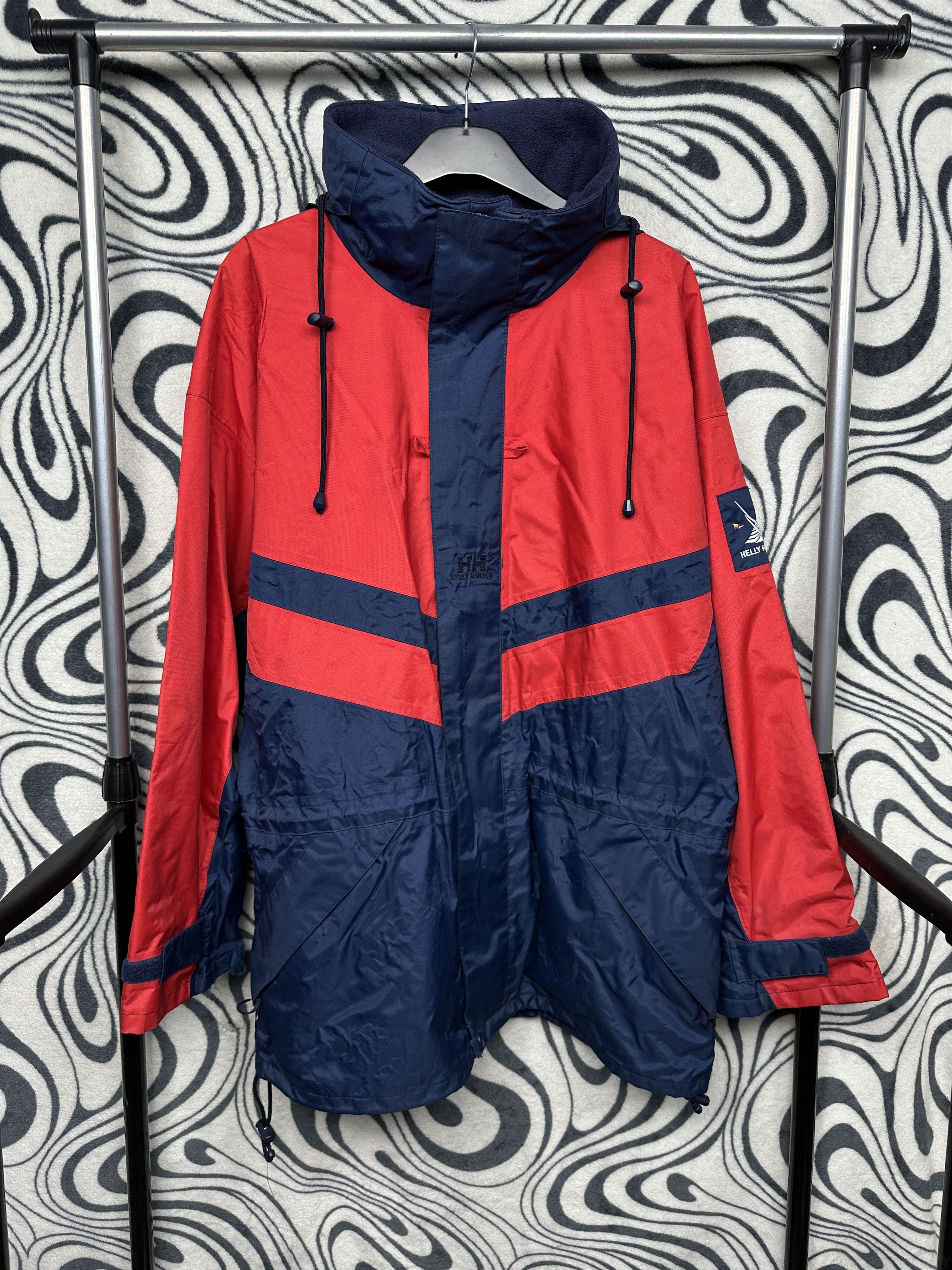 Helly Hansen Helly Hansen 90s Vintage Mens Jacket Size US L / EU 52-54 / 3 - 1 Thumbnail