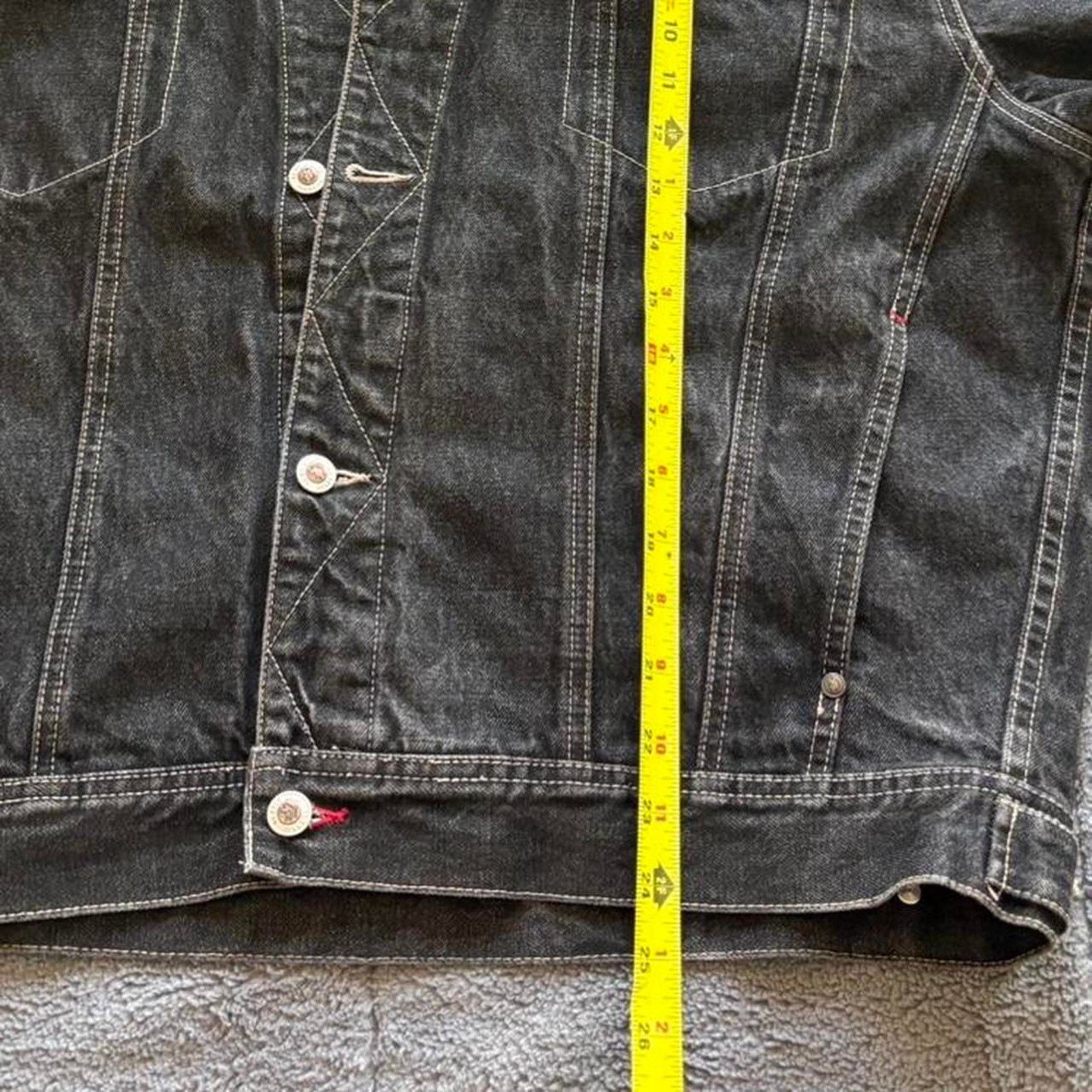 Polo Ralph Lauren Vintage rare polo jeans association faded denim jacket Size US XL / EU 56 / 4 - 7 Thumbnail