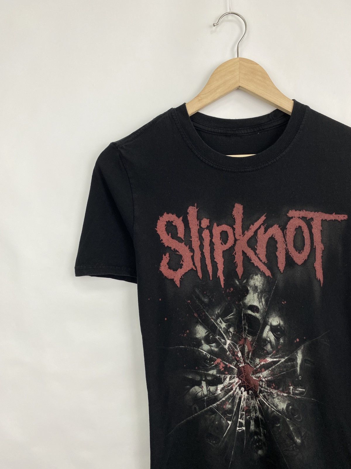 Slipknot 🇺🇸💀 Vintage Y2K Slipknot Rock Band T-Shirt Rare Retro Hypy Size US S / EU 44-46 / 1 - 2 Thumbnail