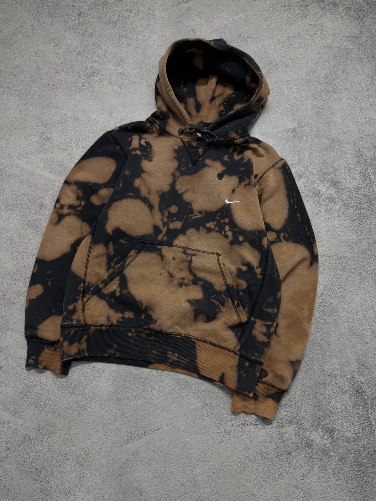 Nike Vintage Y2k Custom 🔥Nike Mini Swoosh Hoodie 90’s Size US S / EU 44-46 / 1 - 3 Thumbnail