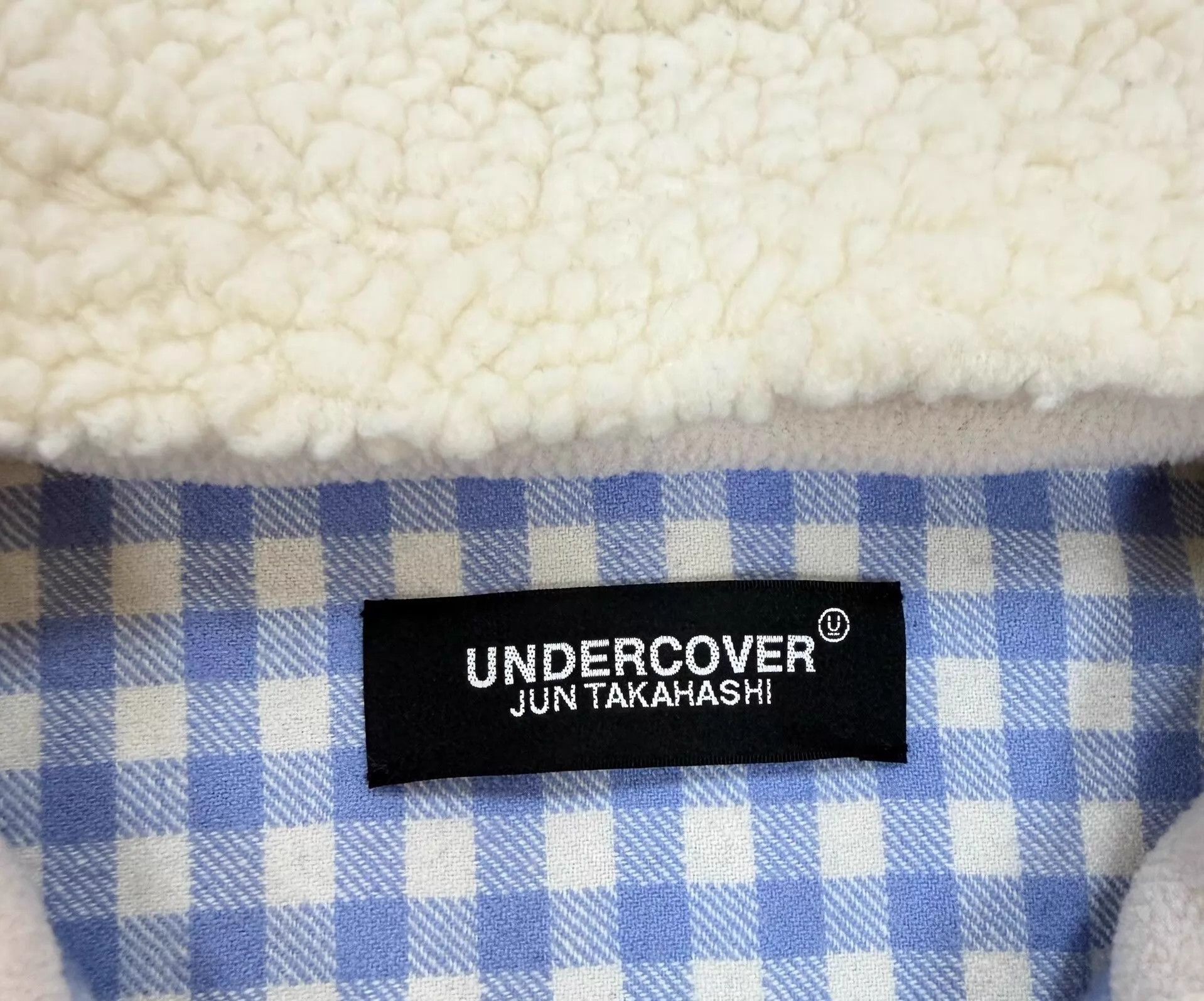 Undercover Undercover Deconstructed Check Lamb Wool Knit Cuff Jacket Size L / US 10 / IT 46 - 5 Thumbnail