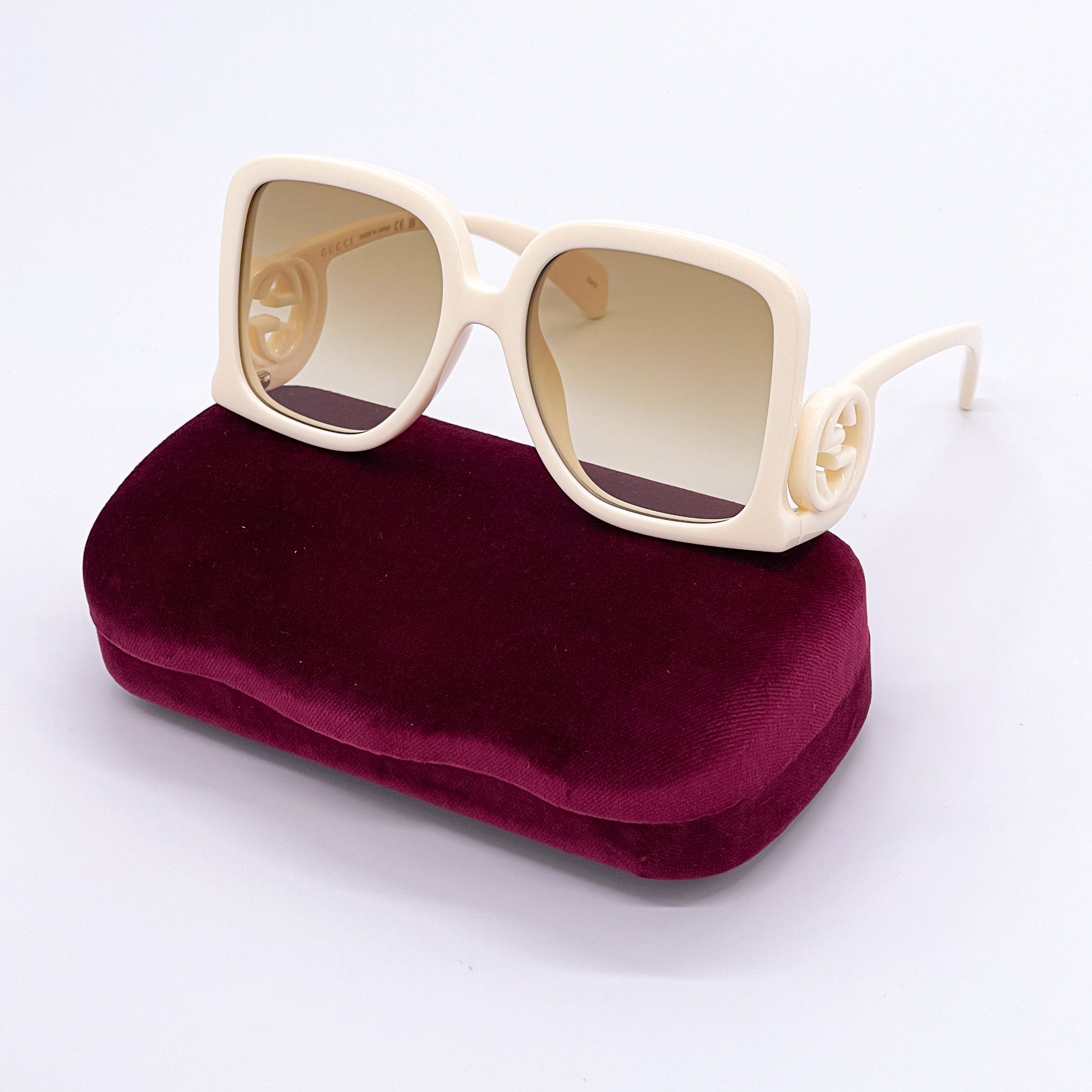 Designer × Gucci × Luxury Gucci Sunglasses Women Bamboo  display picture 3