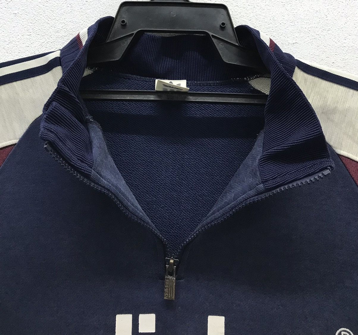 Adidas × Descente × Japanese Brand Vintage Adidas Made In Japan Sweatshirt Size US L / EU 52-54 / 3 - 4 Thumbnail
