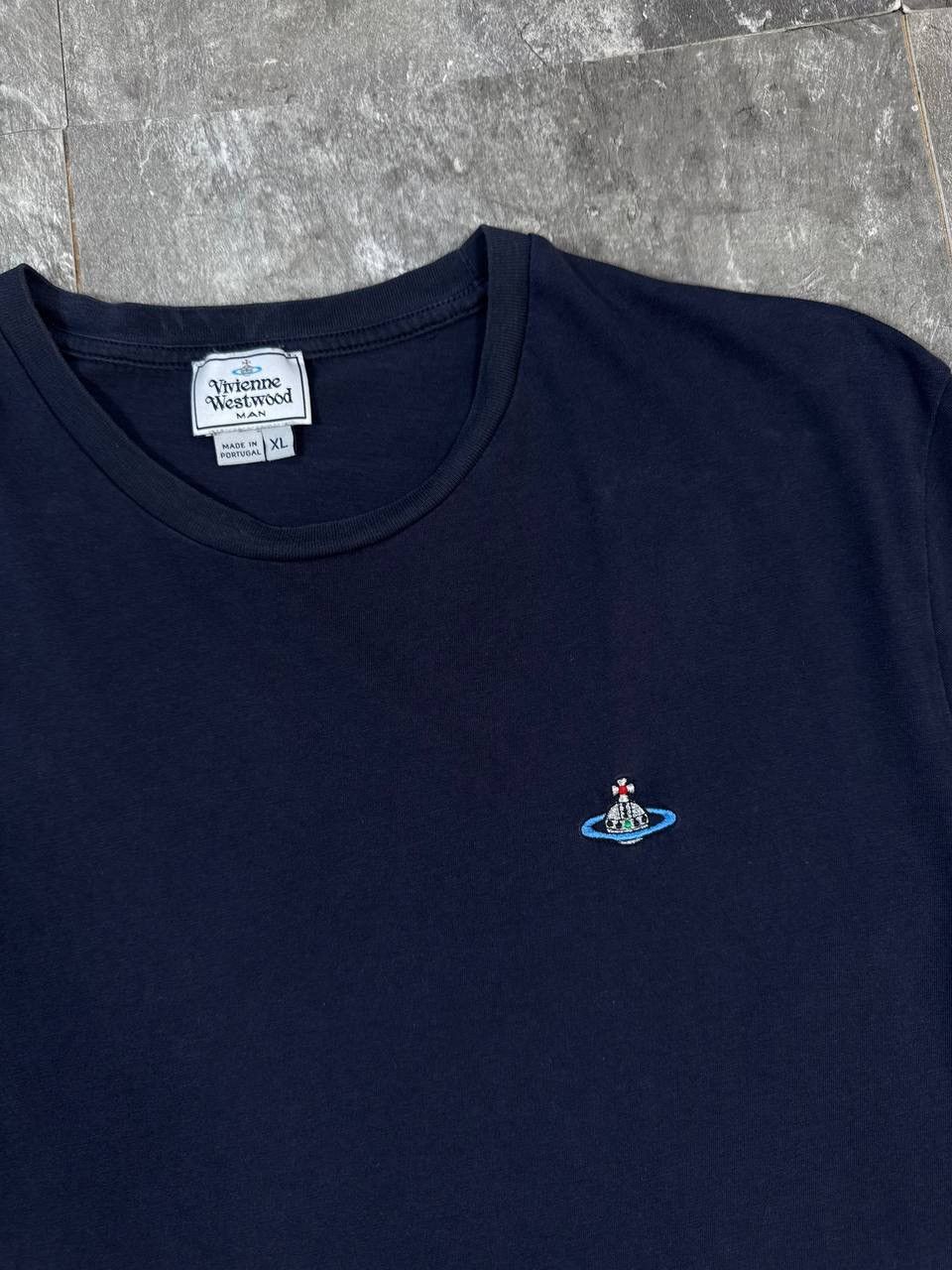 Vivienne Westwood Vivienne Westwood Vintage Logo Orb T-Shirt Men Size XL Blue Size US XL / EU 56 / 4 - 2 Thumbnail