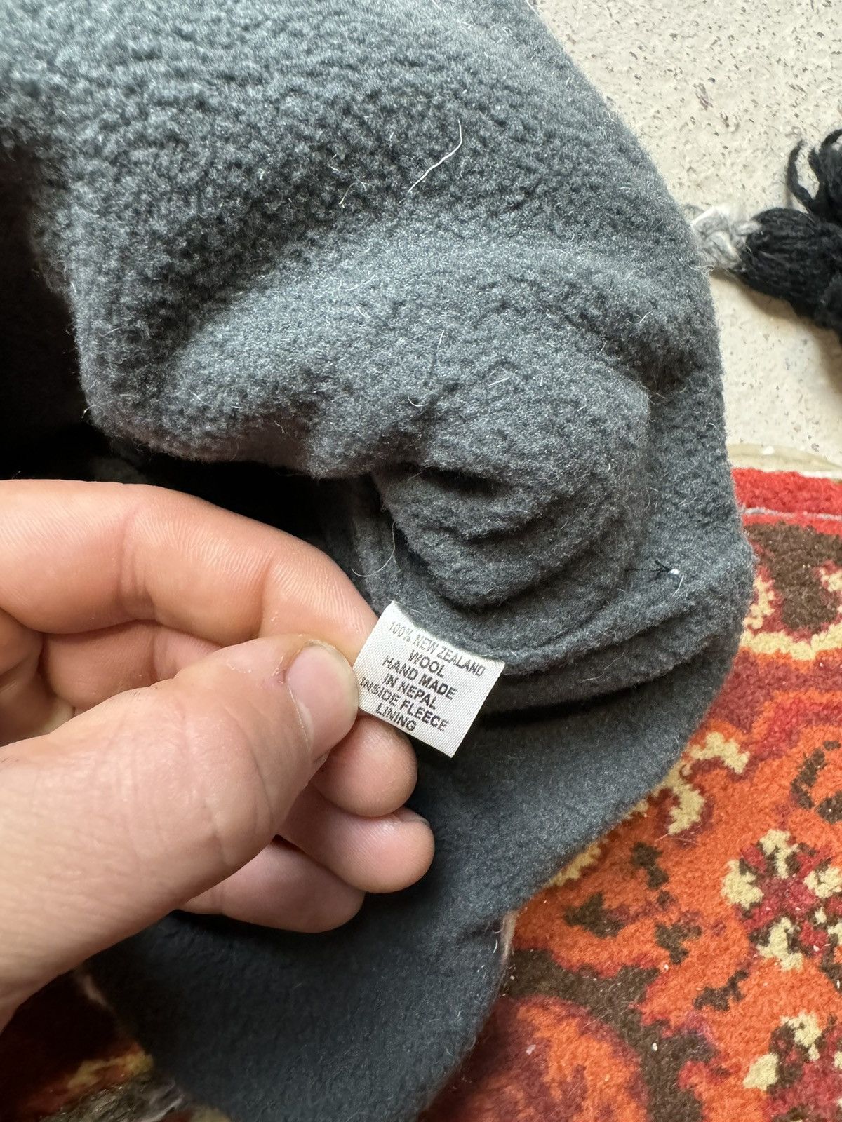 Japanese Brand × Vintage Vintage Y2K Monkey Face Avntgarde Wool Ushanka Crazy Opium Size ONE SIZE - 7 Thumbnail
