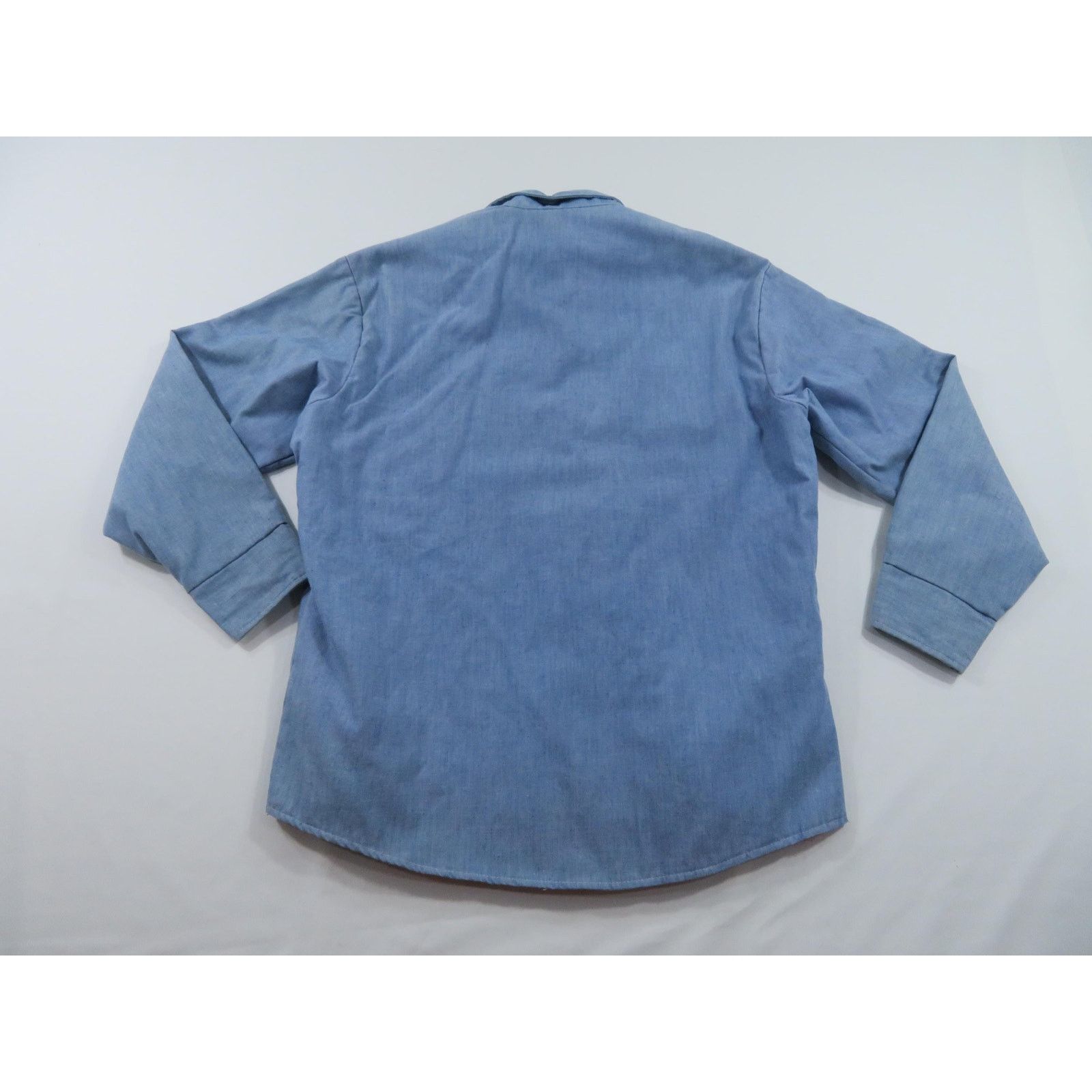 Fieldmaster Fieldmaster Sears Deer Hunter Blue Jacket Sz 16-16 1/2 1980 Size US L / EU 52-54 / 3 - 3 Thumbnail