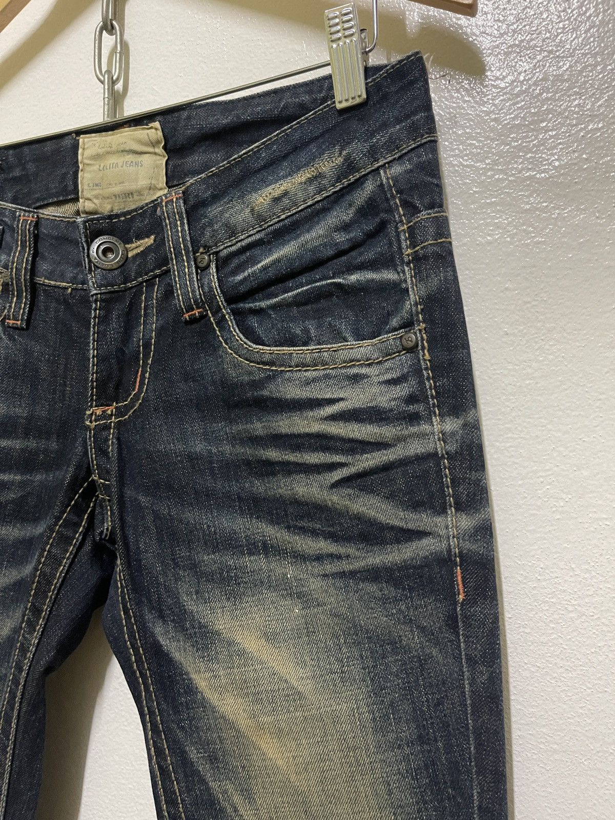 Japanese Brand Lolita Jeans Washed Flared Size US 30 / EU 46 - 5 Thumbnail