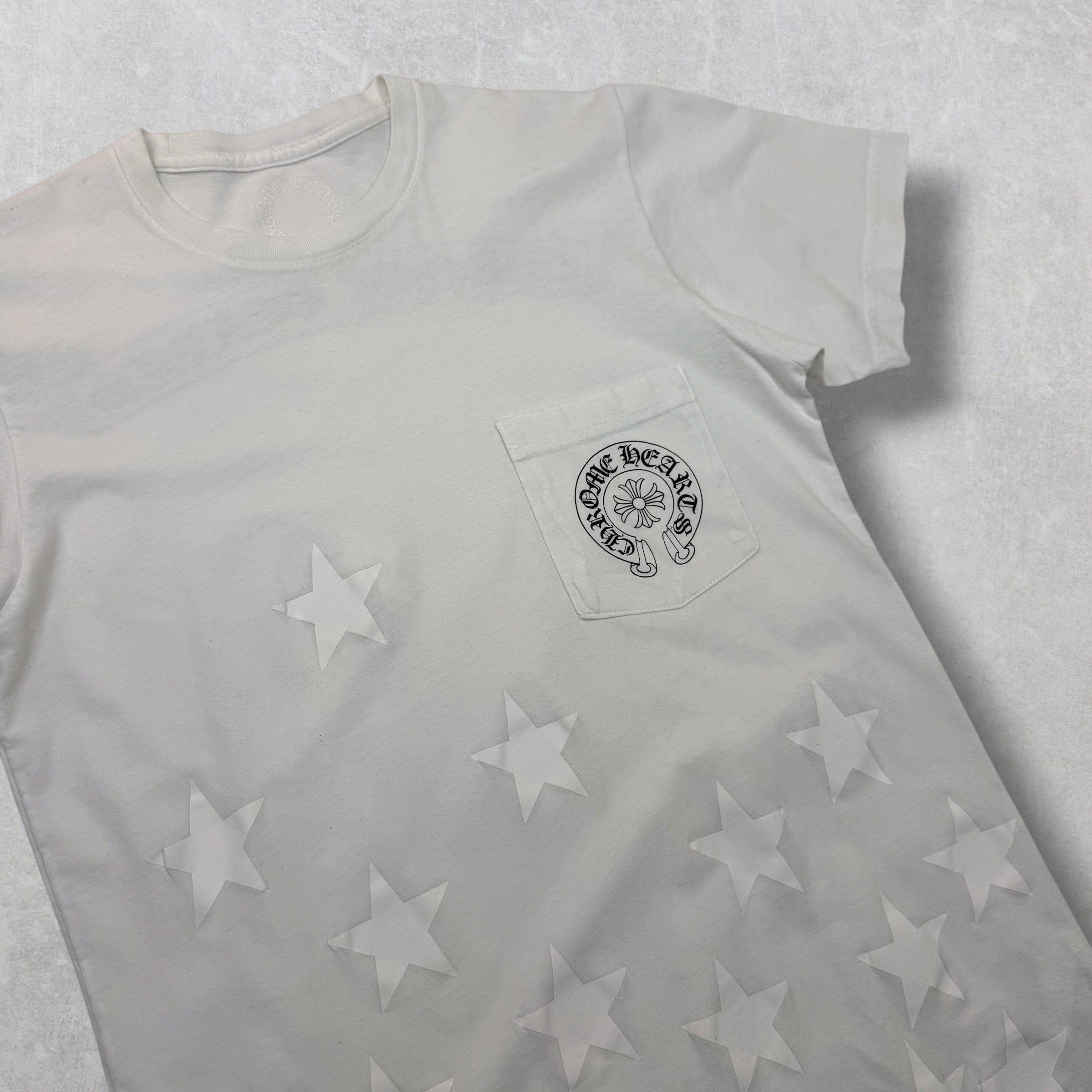 Chrome Hearts Chrome Hearts Star Scroll Tee White S Size US S / EU 44-46 / 1 - 3 Thumbnail