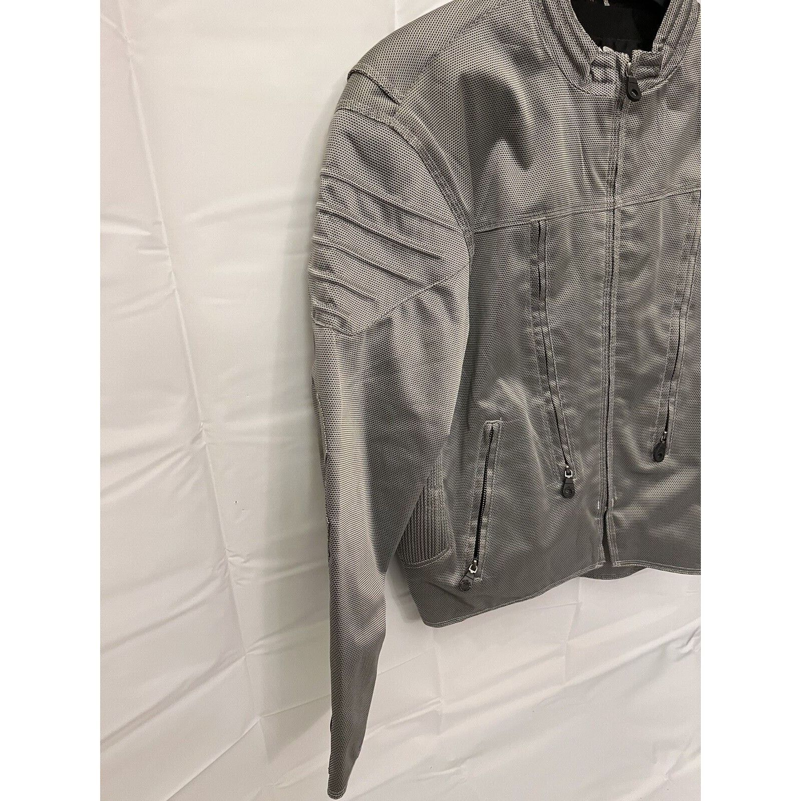 Harley Davidson Harley Davidson Motorcycle Jacket Women’s Extra Large Silver Size XL / US 12-14 / IT 48-50 - 9 Thumbnail