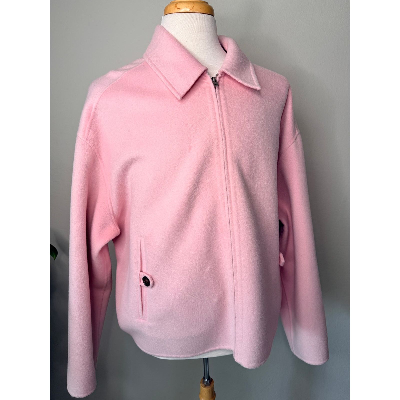 Acne Studios Acne Studios Cashmere Wool Jacket Baby Pink IT 50 EU 50 Size US M / EU 48-50 / 2 - 5 Thumbnail