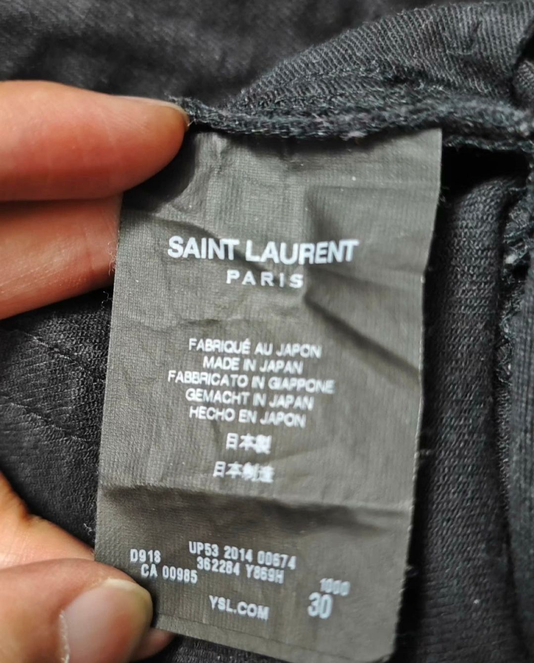 Saint Laurent Paris saint laurent Double Knee Ripped Jeans Size US 30 / EU 46 - 3 Thumbnail