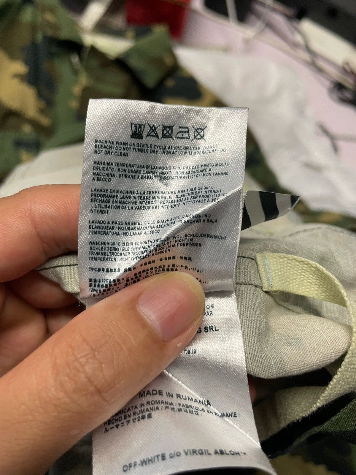 Off-White Off-White Badges Camo Jacket Size US XS / EU 42 / 0 - 13 Thumbnail
