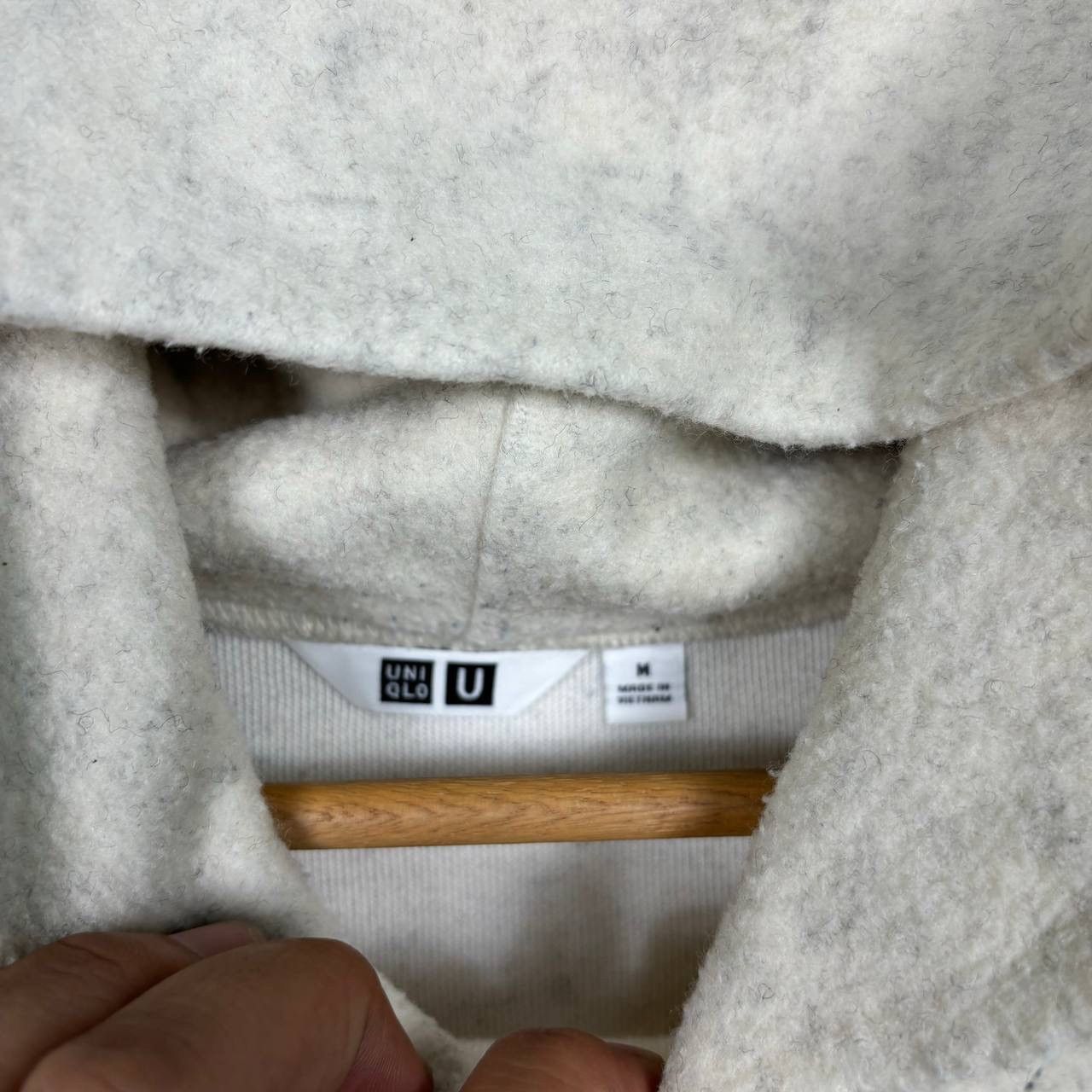 Lemaire × Uniqlo Uniqlo U Lemaire Fleece Hoodie | Boxy Fit Wool Blend | M Size US M / EU 48-50 / 2 - 4 Thumbnail