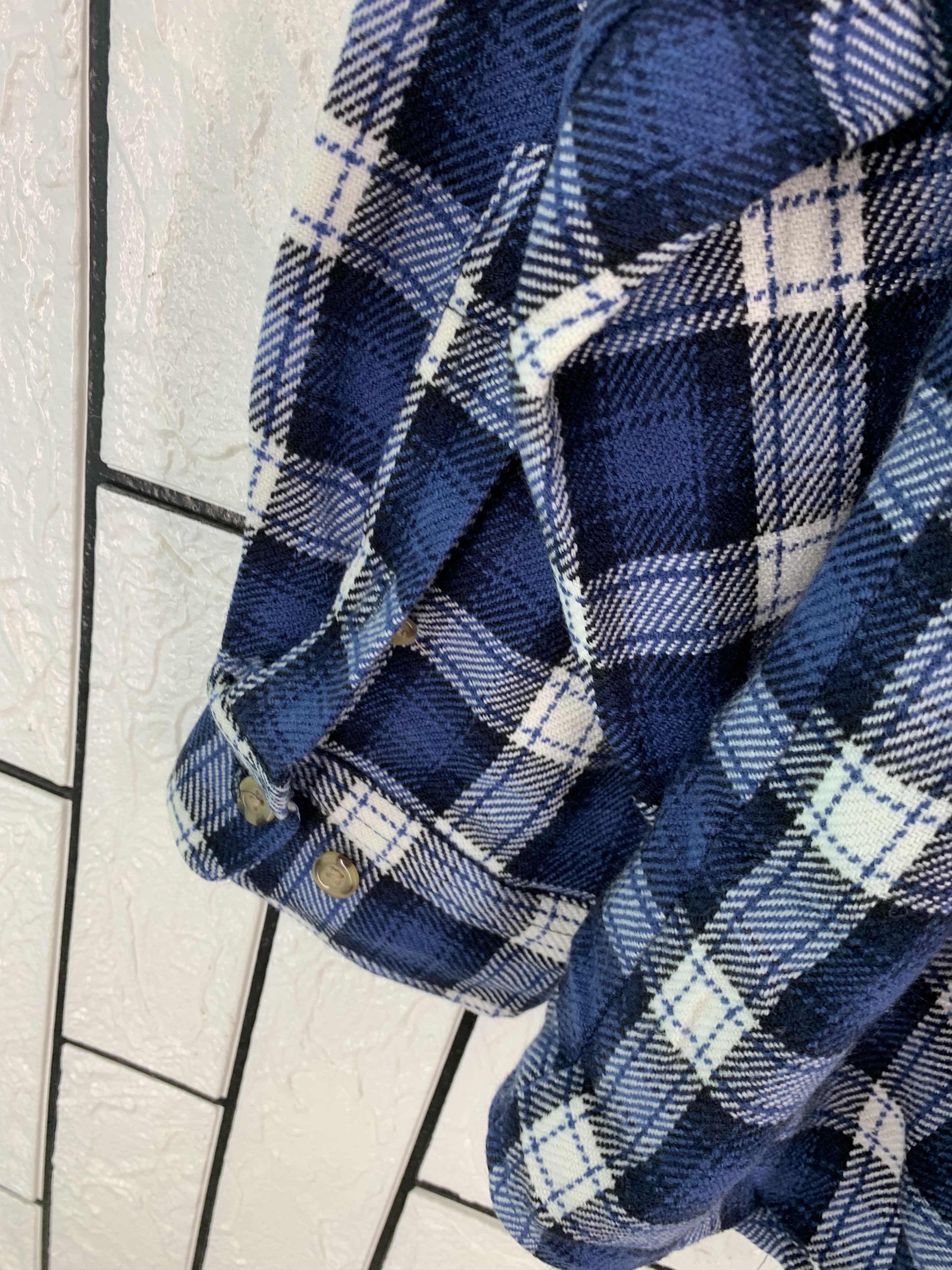 Vintage Vintage Break Off Shirt Flannel Size US XL / EU 56 / 4 - 6 Thumbnail