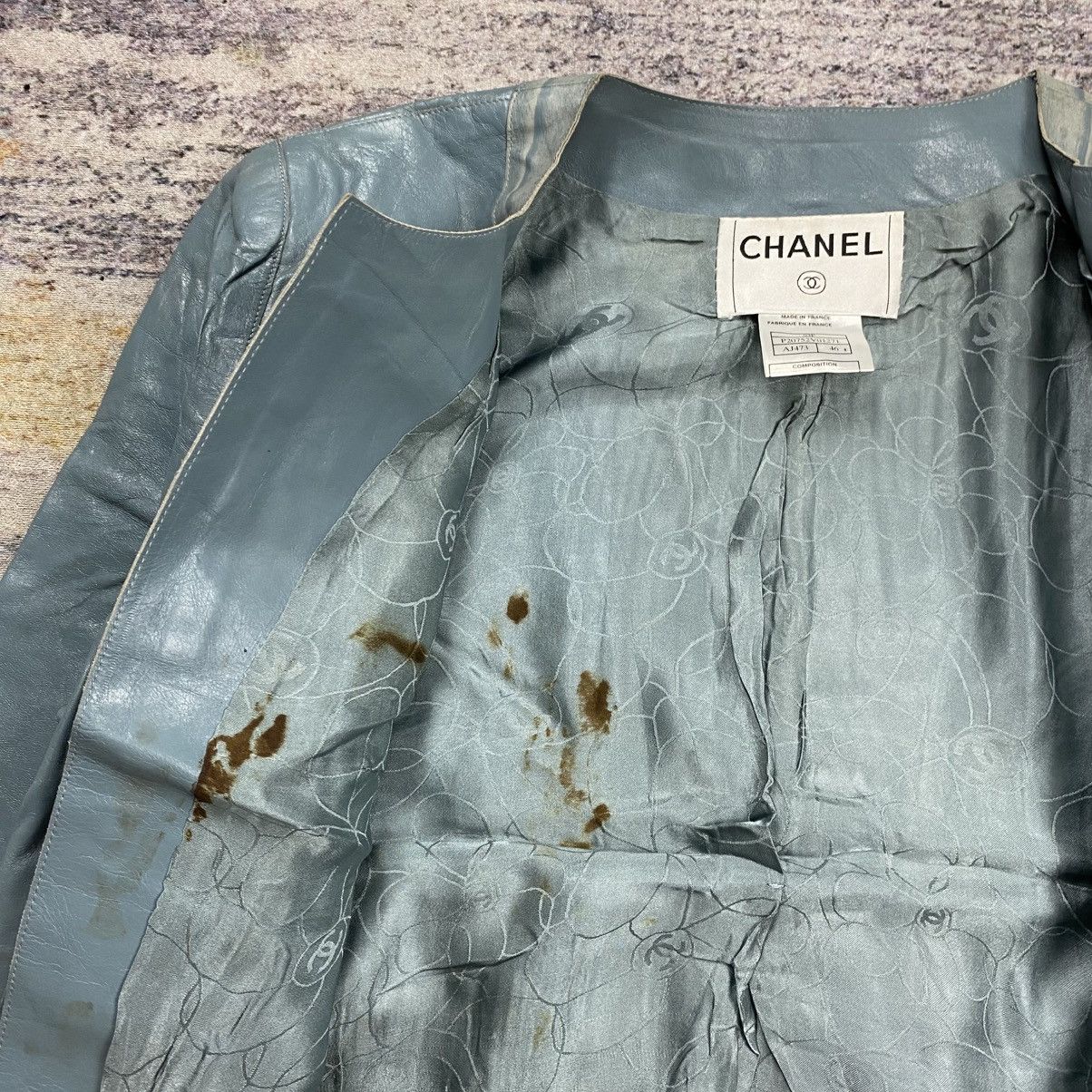 Chanel Chanel leather jacket Size S / US 4 / IT 40 - 12 Thumbnail