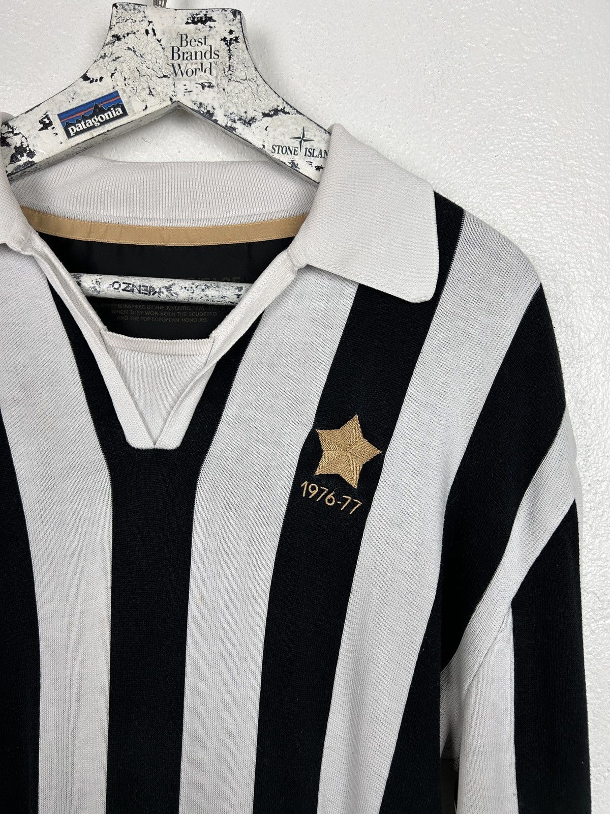 Nike 00s Vintage Nike Juventus 1976/77 Inspired Soccer Jersey Size US XL / EU 56 / 4 - 2 Thumbnail