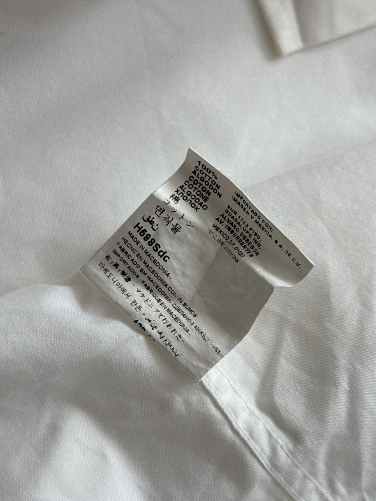 Suitsupply Suitsupply egyptian cotton cuffs ls shirt Size US XL / EU 56 / 4 - 7 Thumbnail