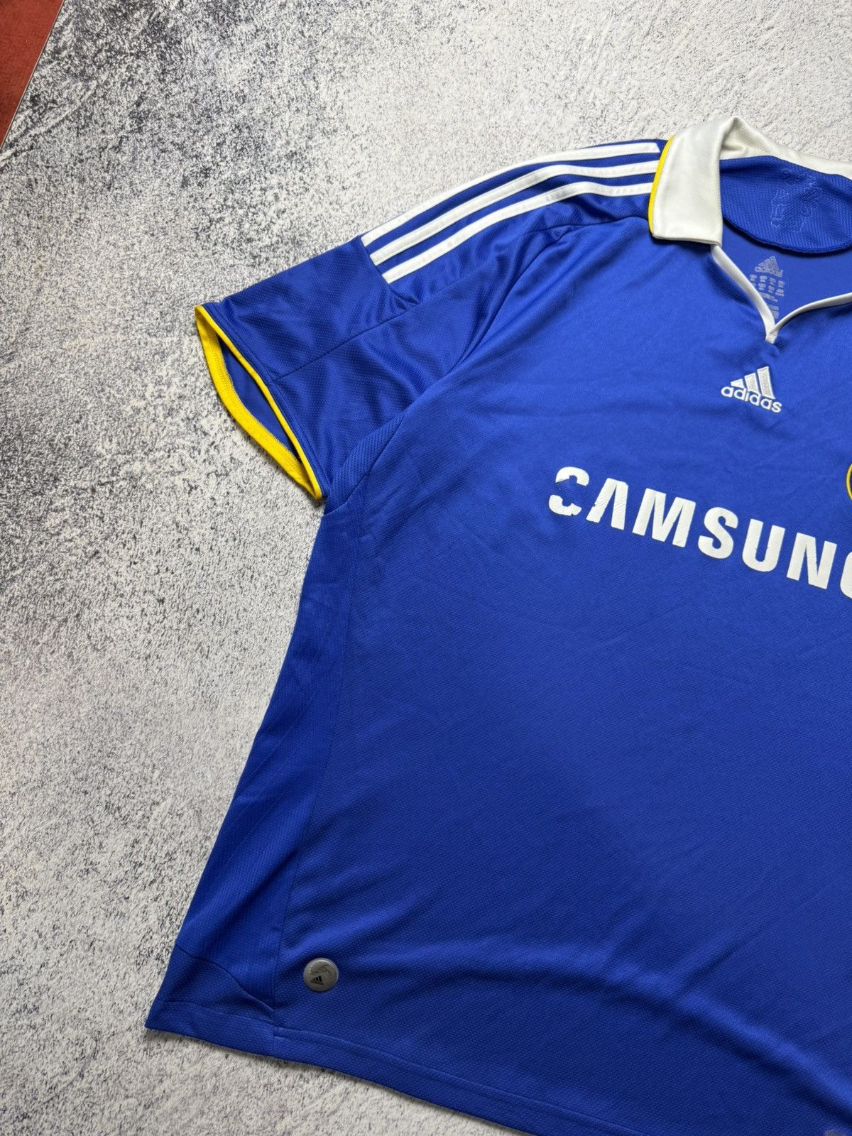 Adidas Chelsea Adidas Jersey Used Blue Men's Champions League Size US XL / EU 56 / 4 - 2 Thumbnail