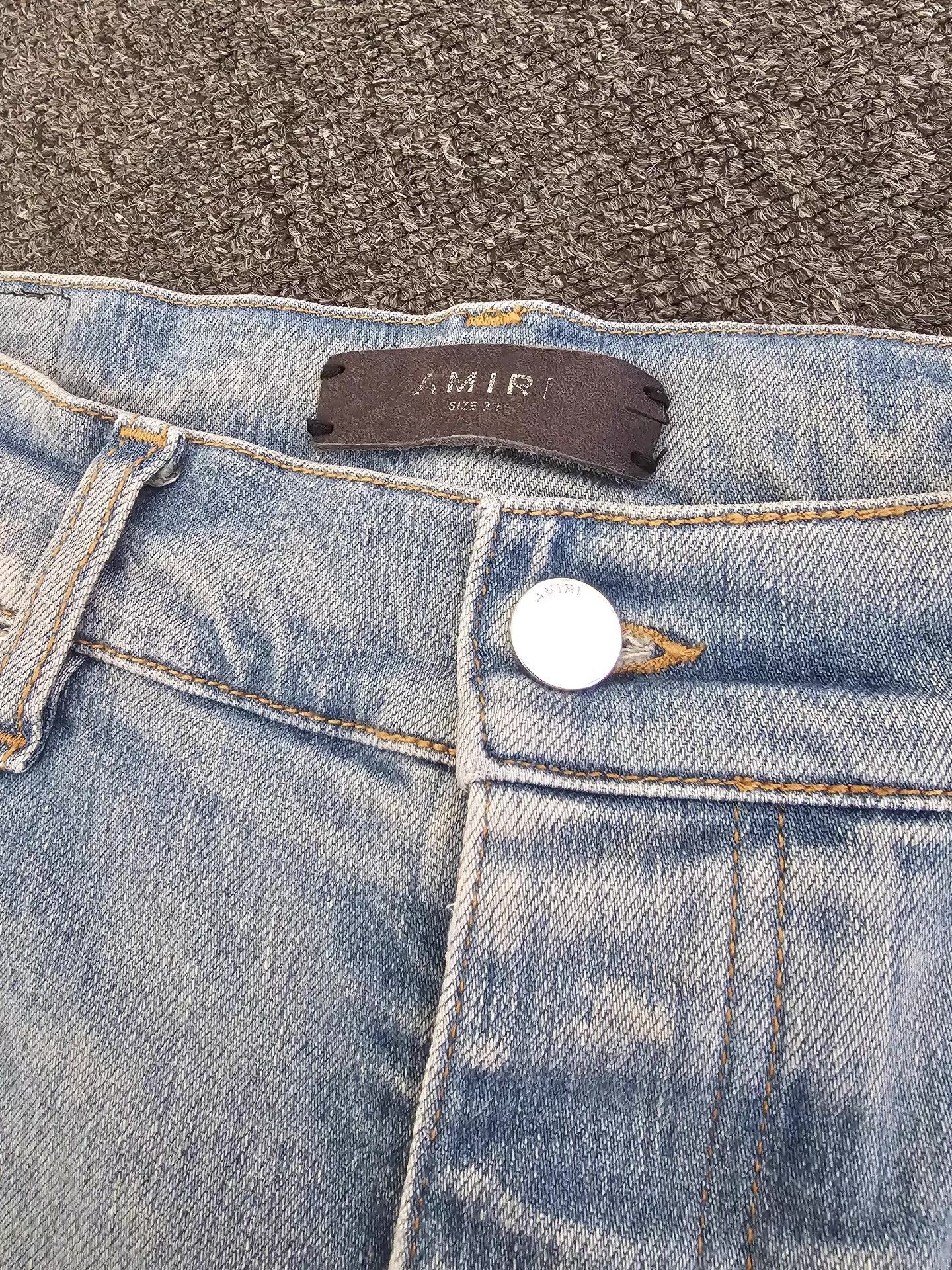 Amiri Amiri Jeans Q4 Size US 32 / EU 48 - 3 Thumbnail