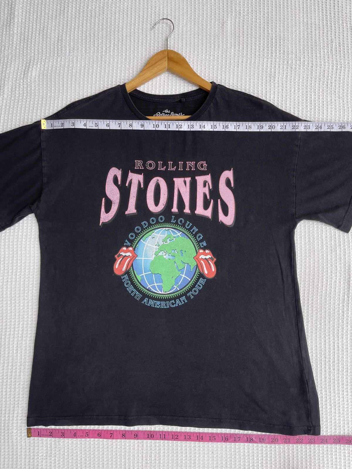 Band Tees Last Drop🔥Rare🔥Vintage THE ROLLING STONES Voodoo Lounge Tee Size US L / EU 52-54 / 3 - 10 Thumbnail