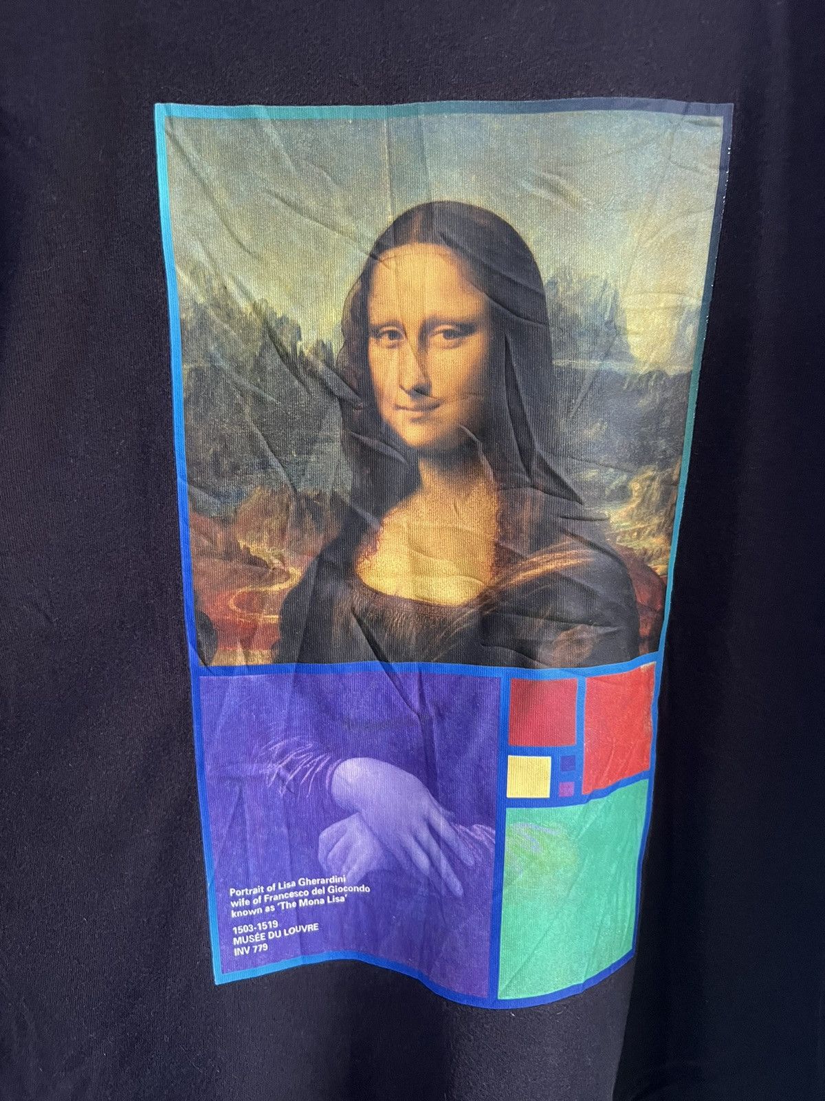 Japanese Brand 🔥Rare Uniqlo x Musee Du Louvre x Peter Saville Monalisa Size US L / EU 52-54 / 3 - 4 Thumbnail