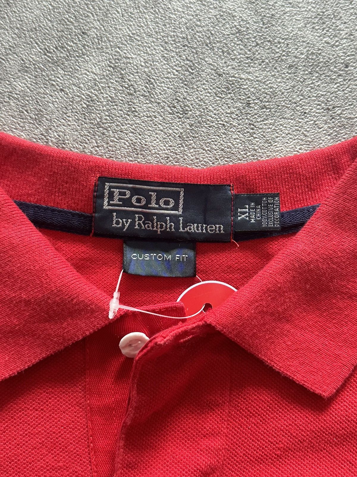 Polo Ralph Lauren 90s Polo Ralph Lauren Crest Big Pony Embroidered Polo Shirt Size US XL / EU 56 / 4 - 8 Thumbnail