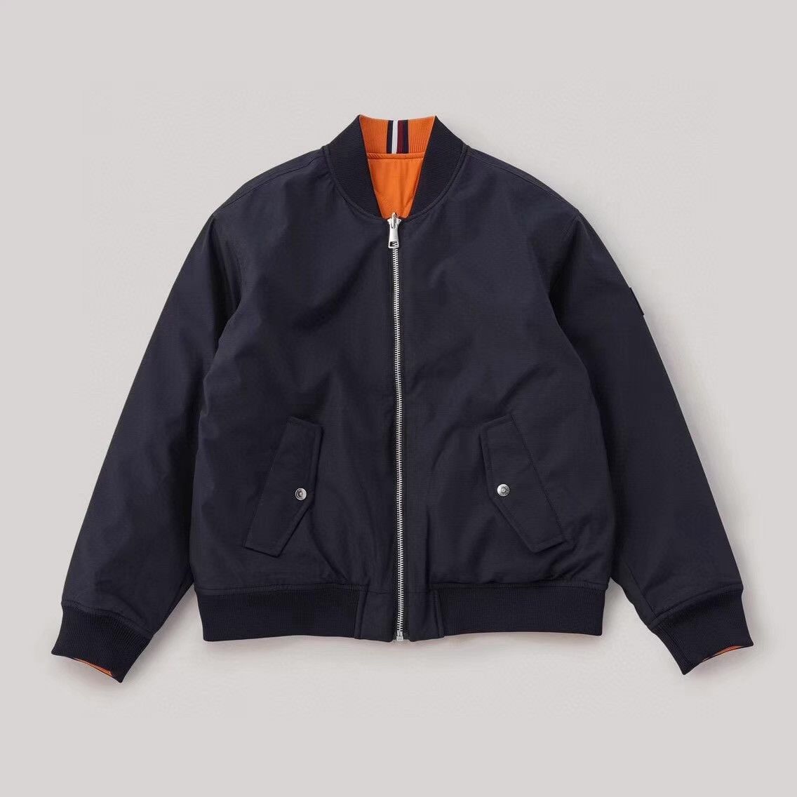 Tommy Hilfiger TOMMY HILFIGER Reversible Bomber Padded Jacket Ｑ22 Size US XXL / EU 58 / 5 - 1 Thumbnail