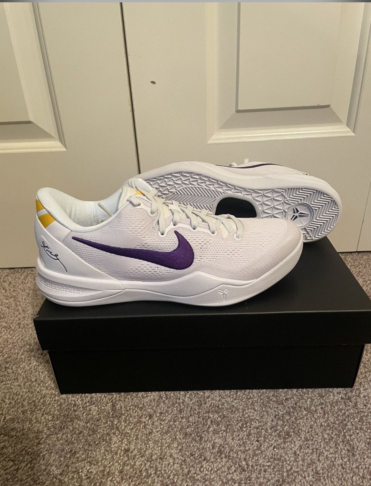 Nike Nike Kobe 8 Lakers Home Size US 9.5 / EU 42-43 - 1 Thumbnail