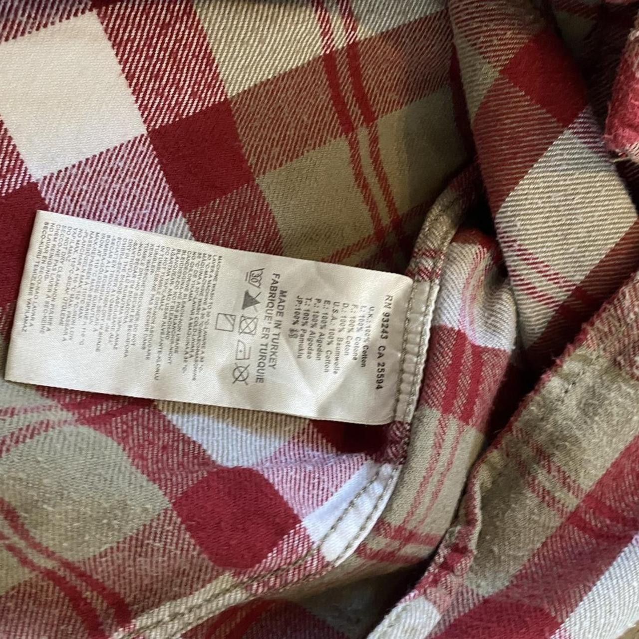 Diesel Burgundy and grey flannel shirt Diesel Size US S / EU 44-46 / 1 - 5 Thumbnail