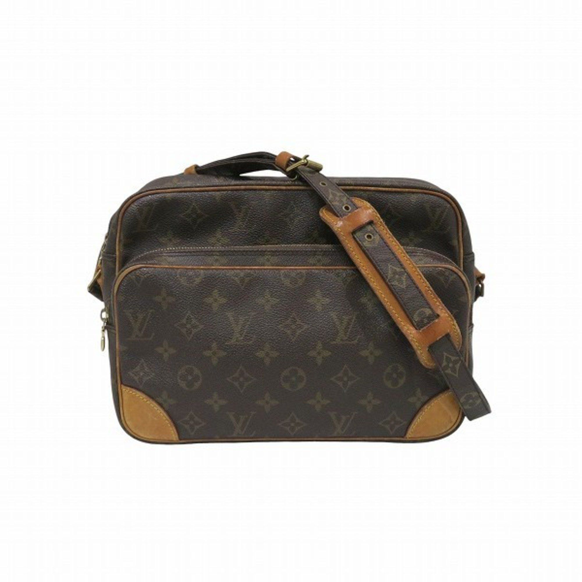 Louis Vuitton Monogram Nile M45244 Bag Shoulder Men's Women's in Brown