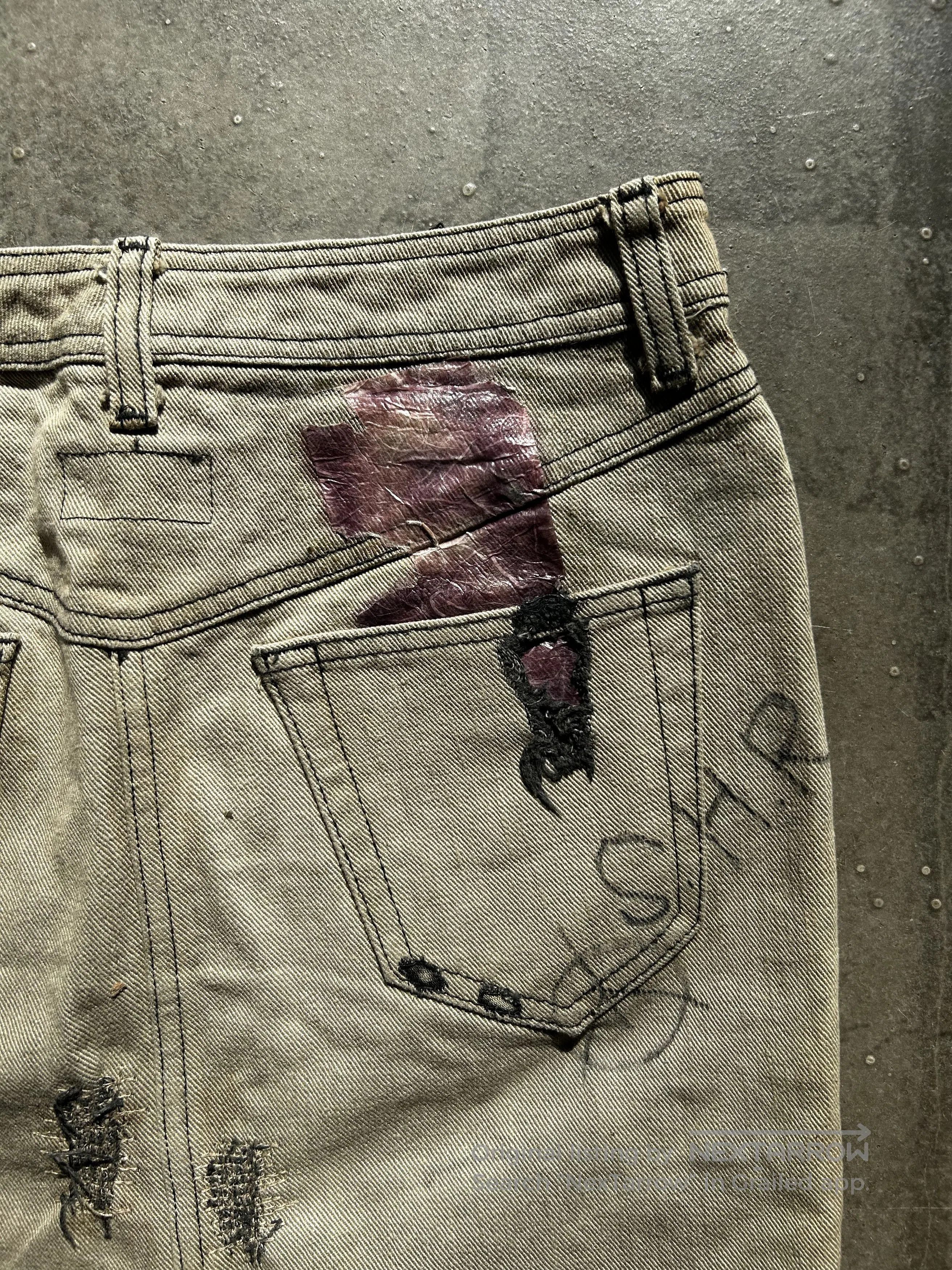 Share Spirit Homme Share Spirit Chain Distressed Skirt. Size 35" - 7 Thumbnail