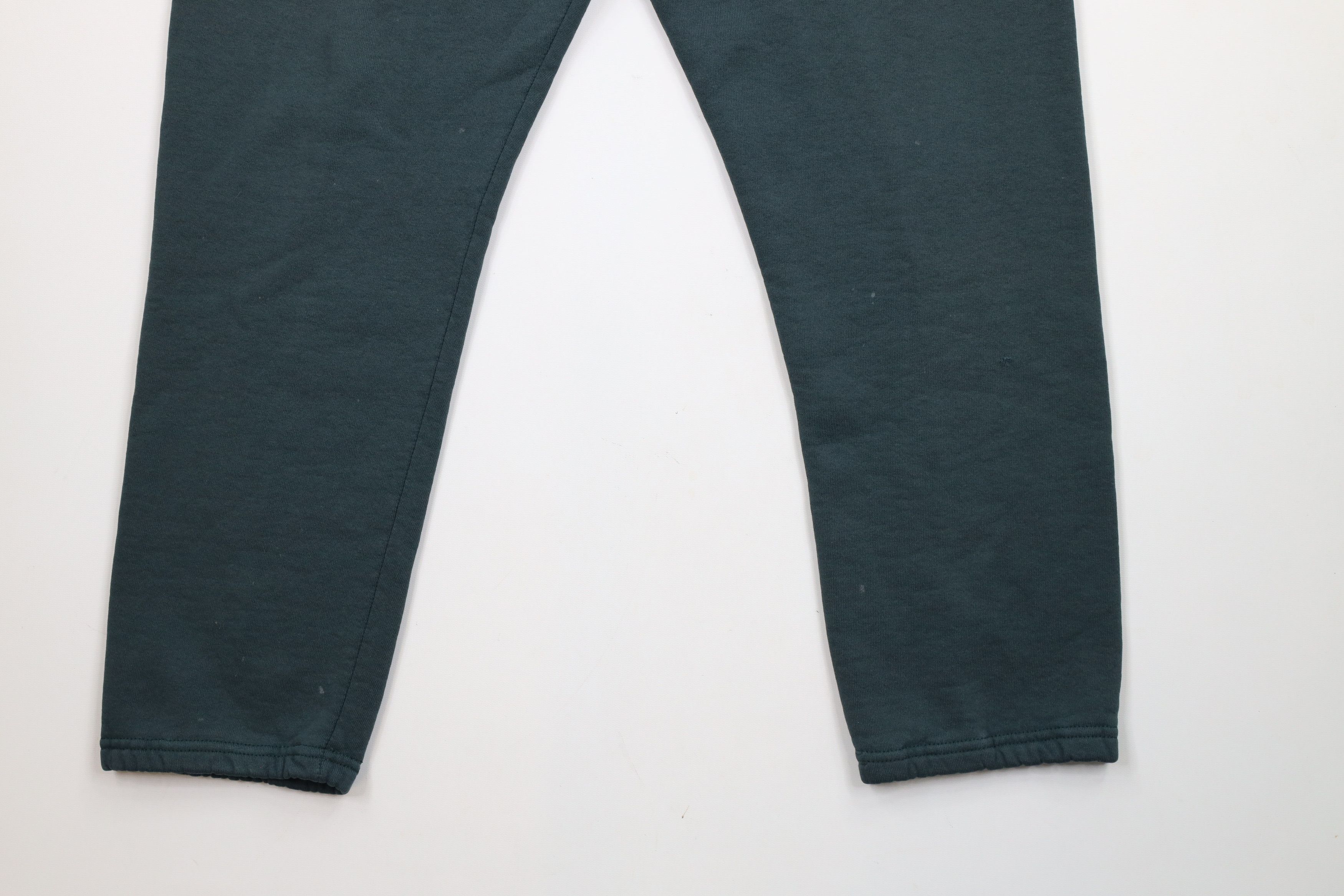 Russell Athletic × Vintage Vintage 90s Russell Athletic Blank Sweatpants Green USA Size US 34 / EU 50 - 4 Thumbnail