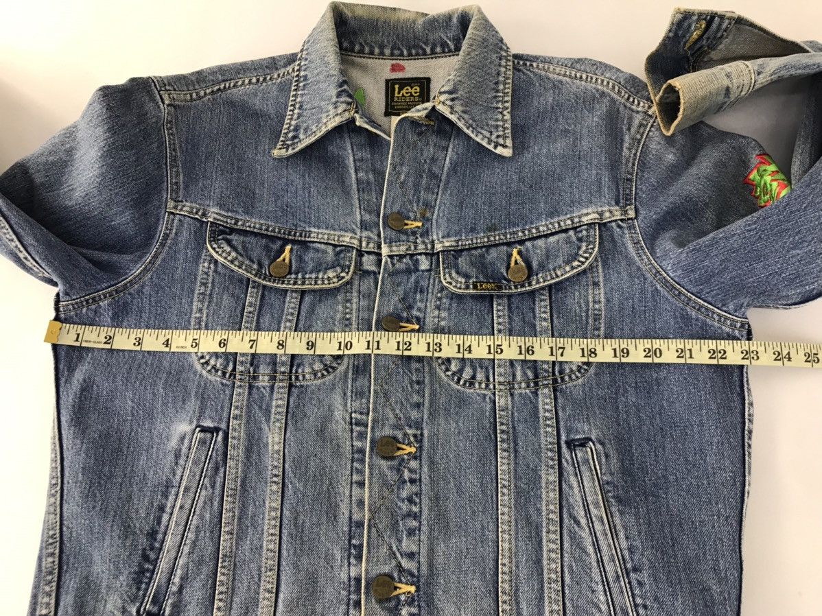 Edwin × Lee × Vintage Vintage Lee Riders By Edwin Trucker Denim Jeans Size US L / EU 52-54 / 3 - 17 Thumbnail