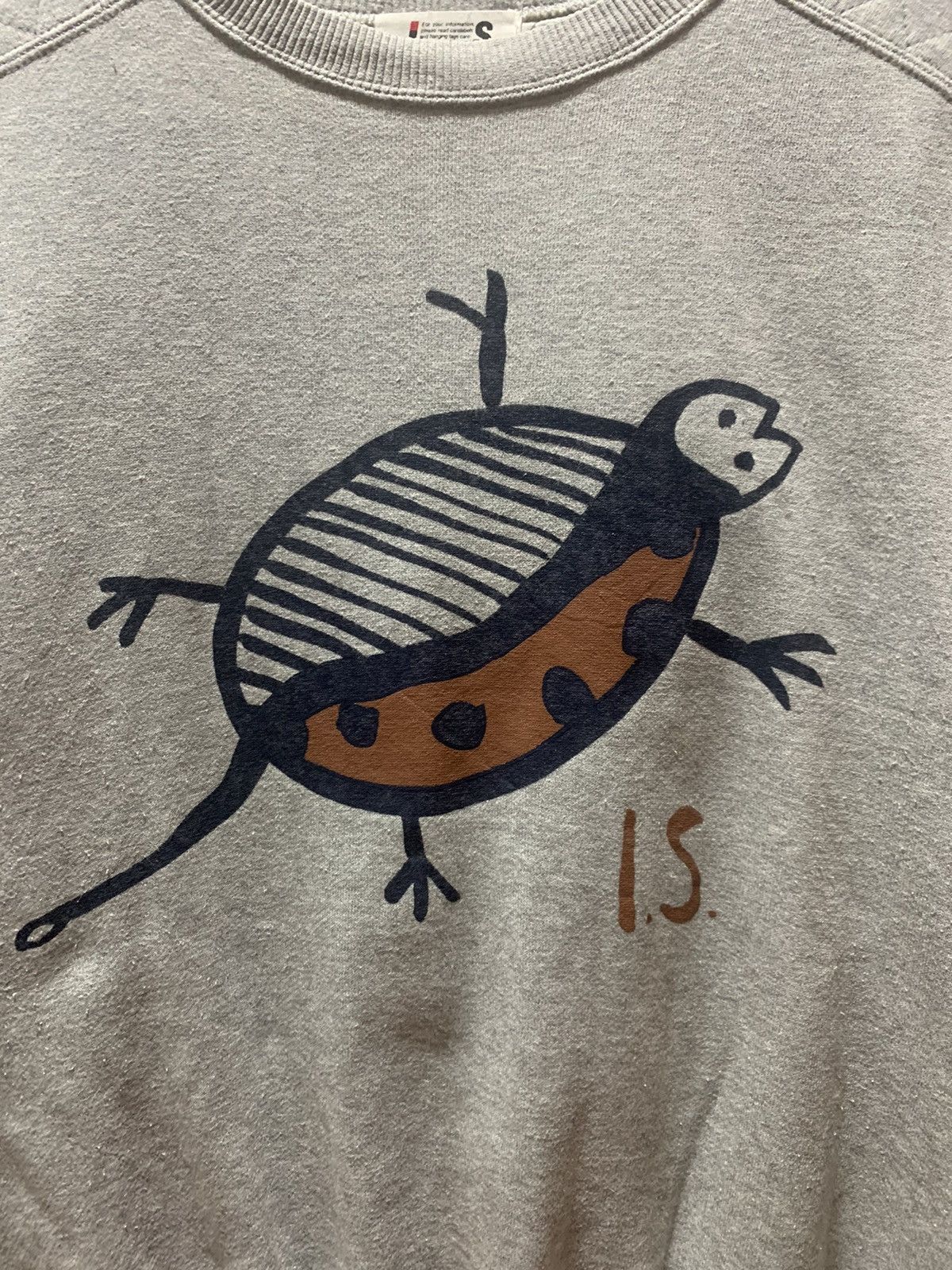 Issey Miyake Vintage Issey Miyake Gecko Archival Art Sweatshirt Size US M / EU 48-50 / 2 - 2 Thumbnail