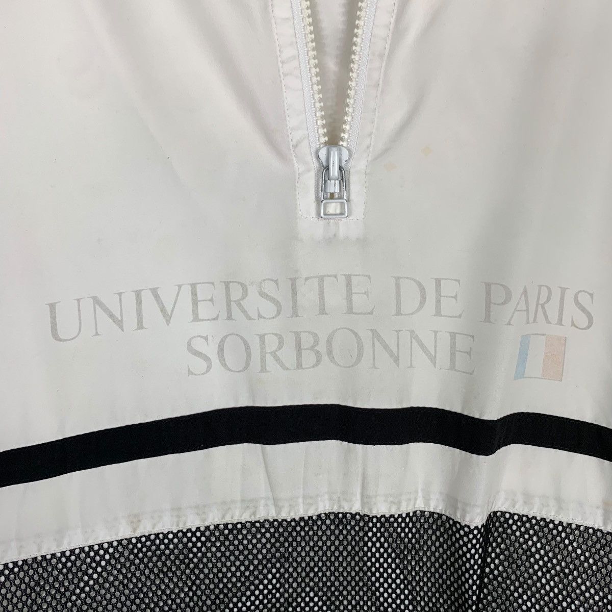 Vintage UNIVERSITE DE PARIS SORBONNE Big Logo Anorak #0379-C17 Size US L / EU 52-54 / 3 - 4 Thumbnail