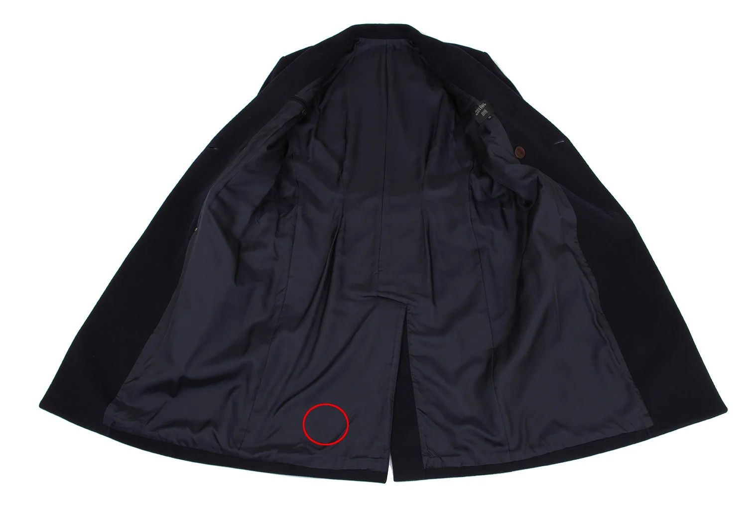 Jean Paul Gaultier Double-Breasted Wool Chester Coat in Navy, Size 50 Size US M / EU 48-50 / 2 - 14 Thumbnail
