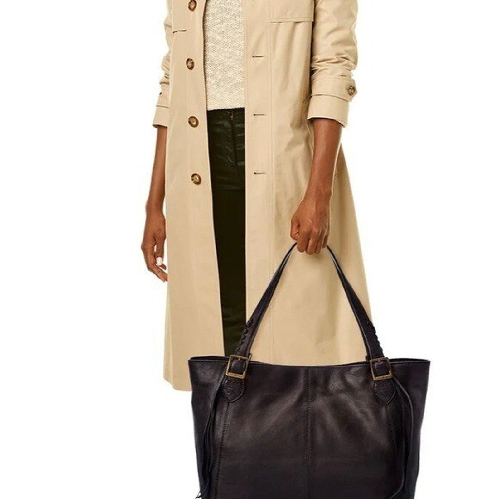 Frye Frye large Melissa gray shoulder bag large tote A000497 Size ONE SIZE - 2 Thumbnail