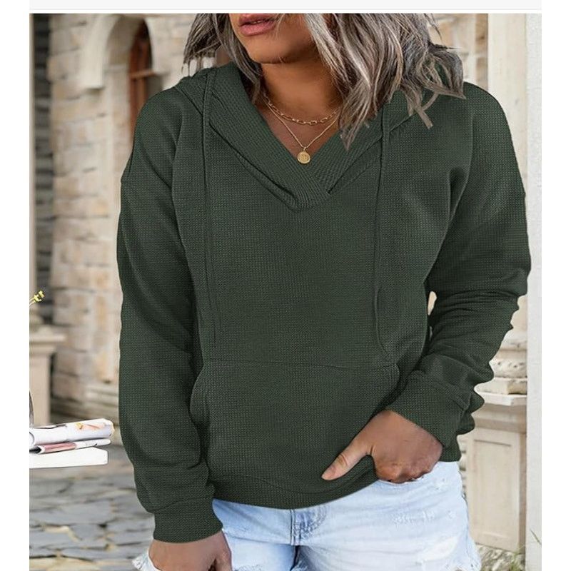 The Unbranded Brand Women's Sweater Forest Green SIZE L Polyester/Spandex Size L / US 10 / IT 46 - 1 Thumbnail