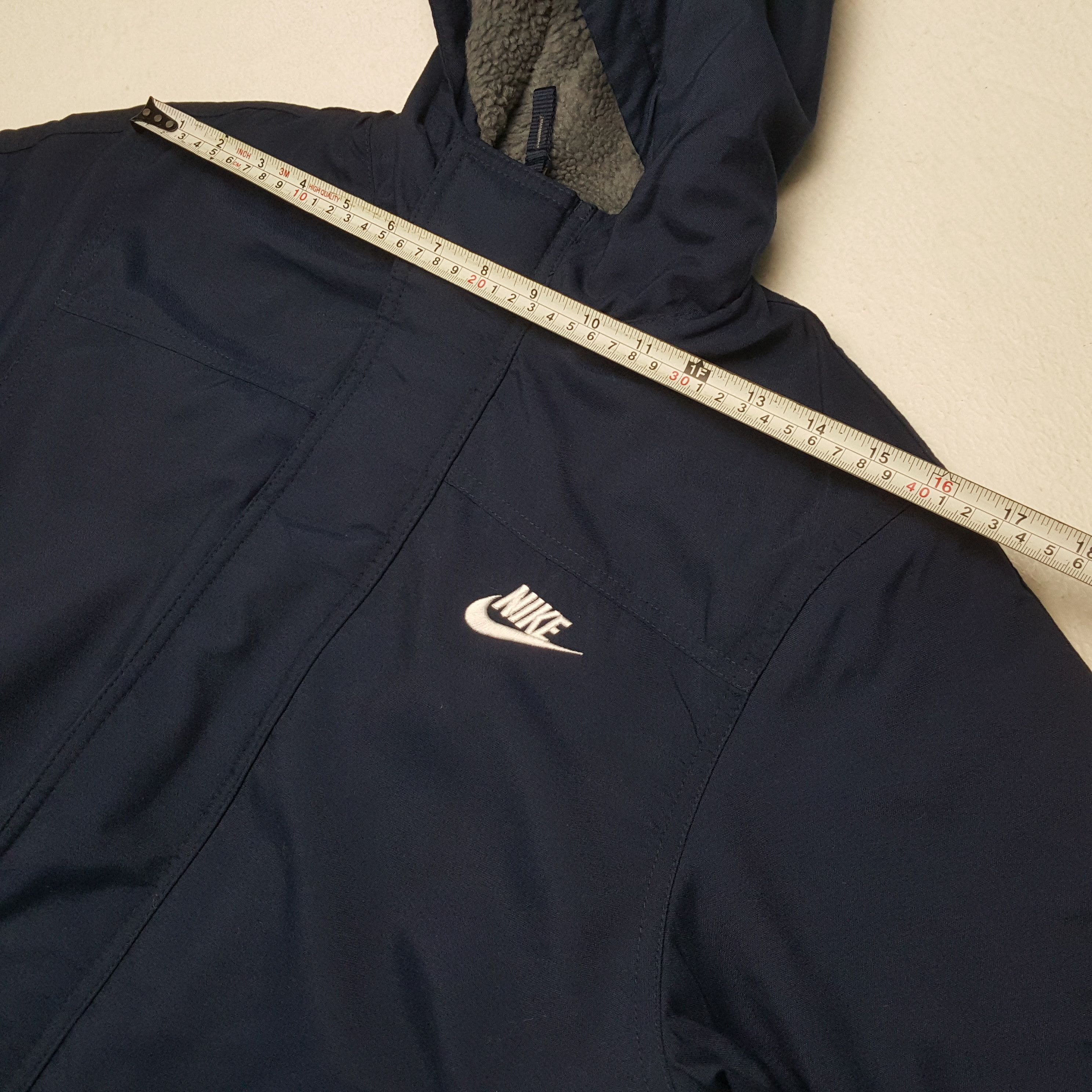 Nike × Vintage NIKE Spellout Design Long Jacket Size US S / EU 44-46 / 1 - 5 Thumbnail