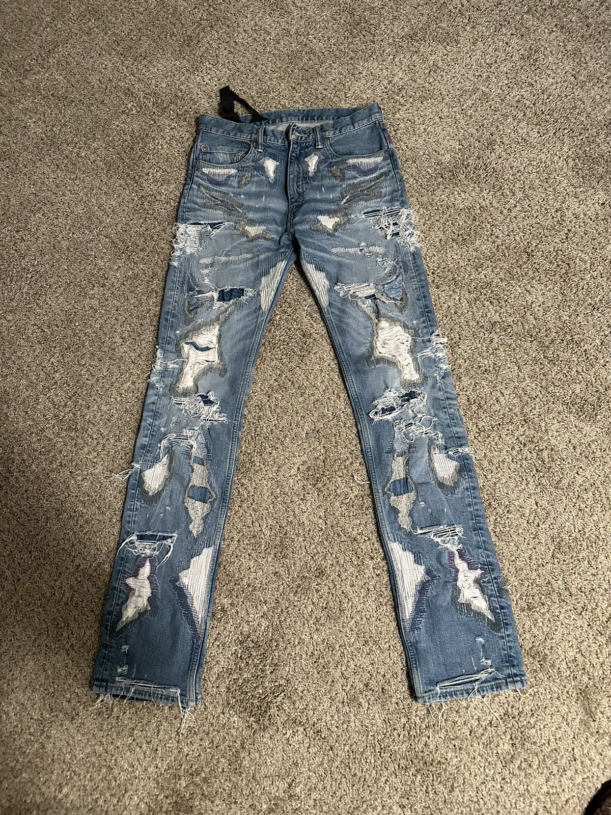 Vlone Vlone Scab Denim | Grailed